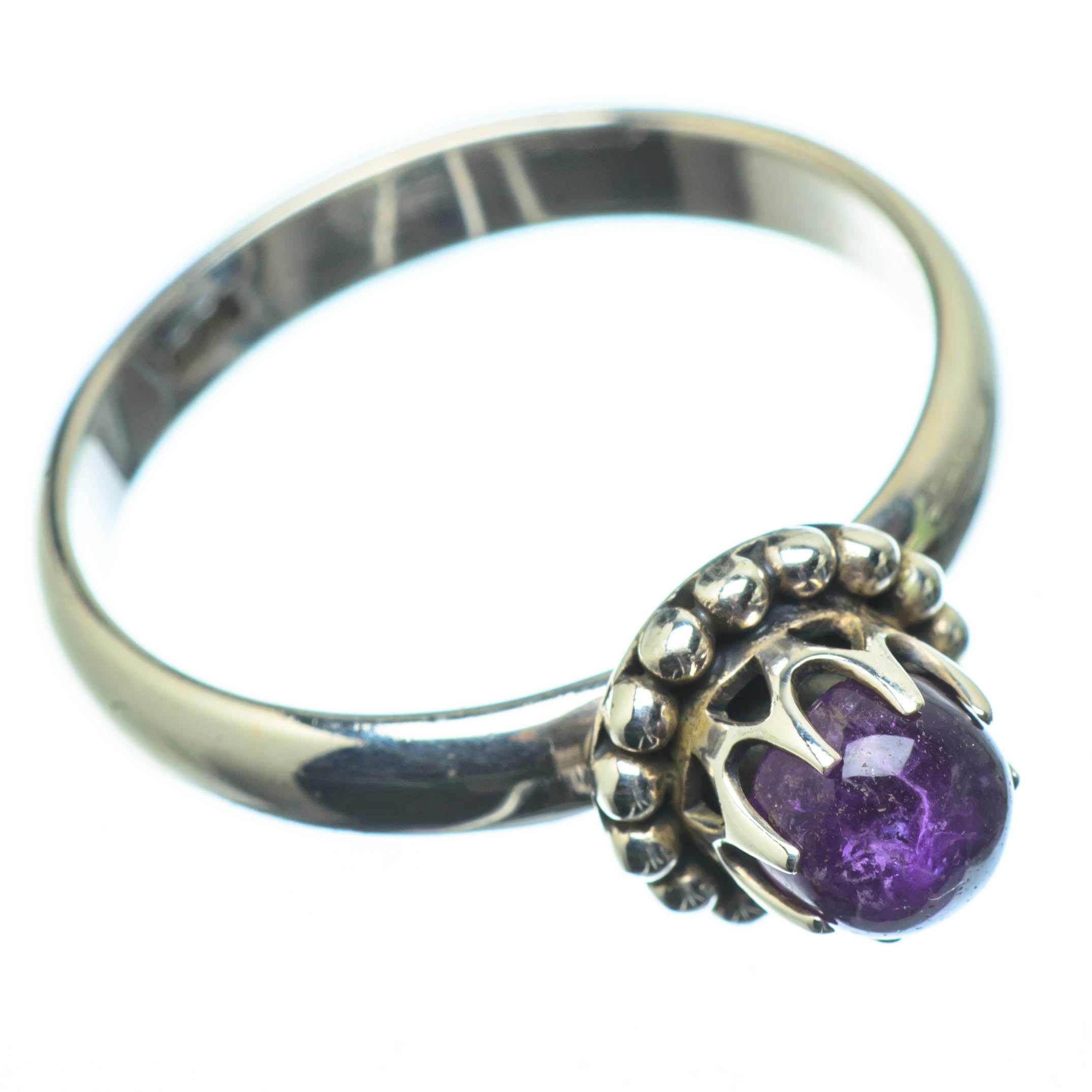 Amethyst Rings handcrafted by Anasilvercos - RING25280