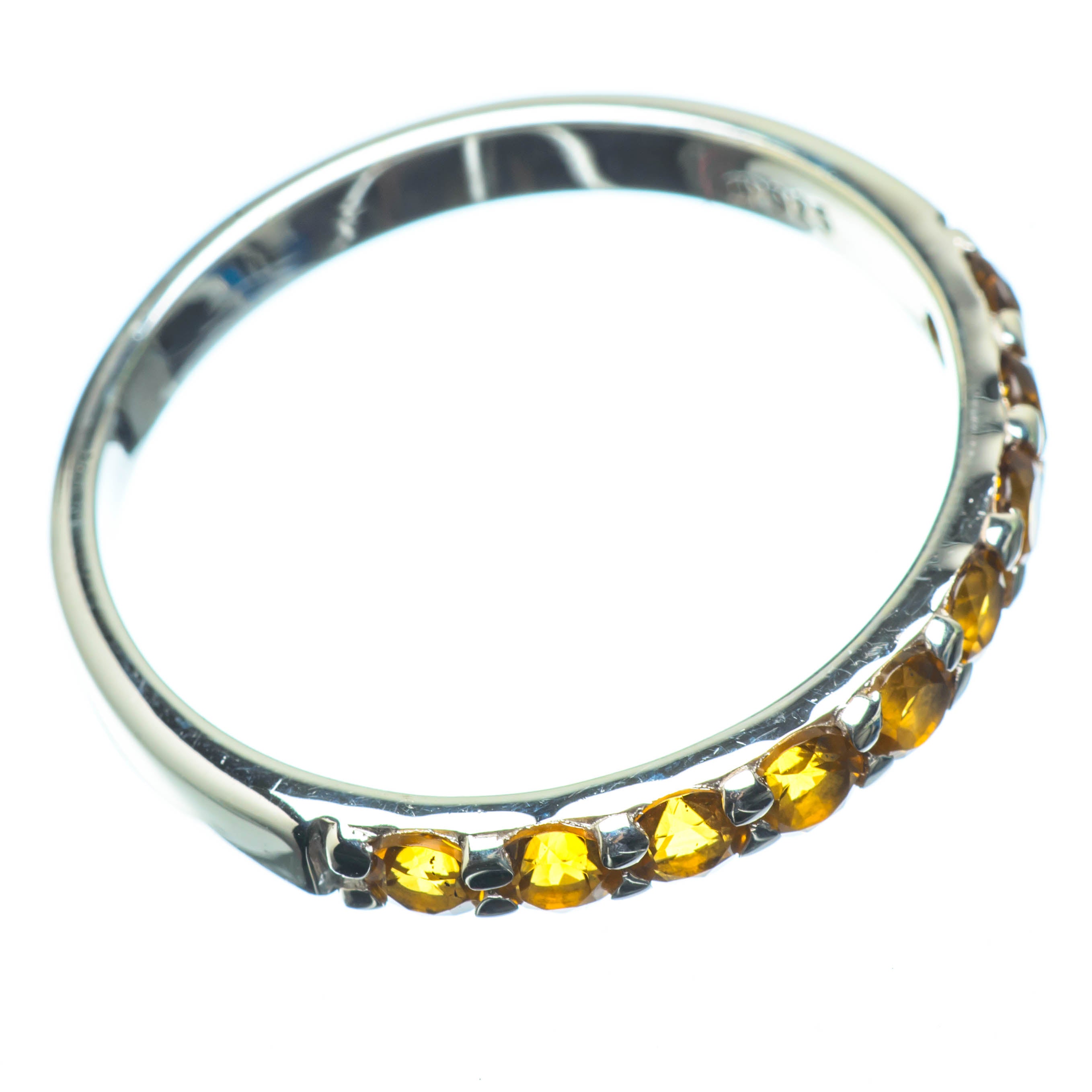 Citrine Rings handcrafted by Anasilvercos - RING25346