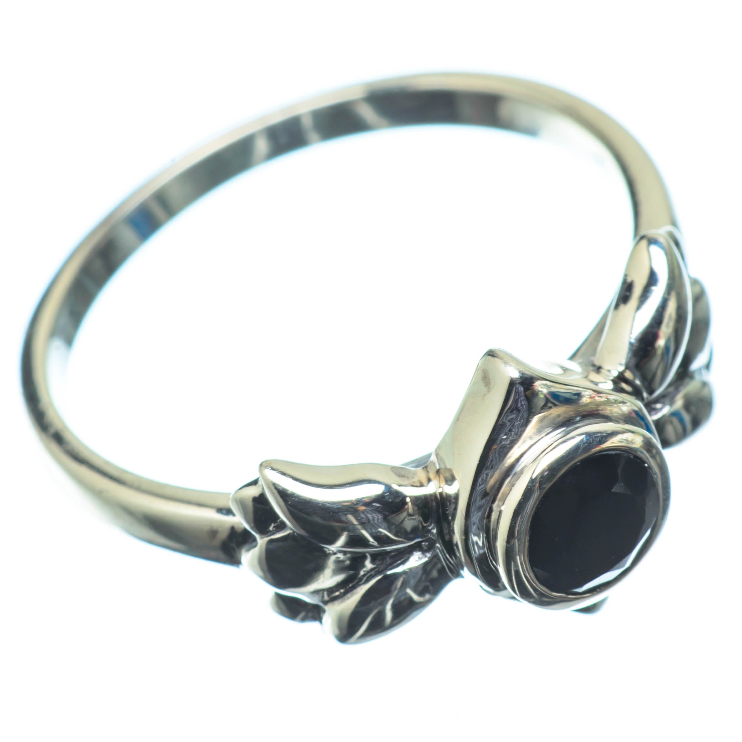 Black Onyx Rings handcrafted by Anasilvercos - RING25430