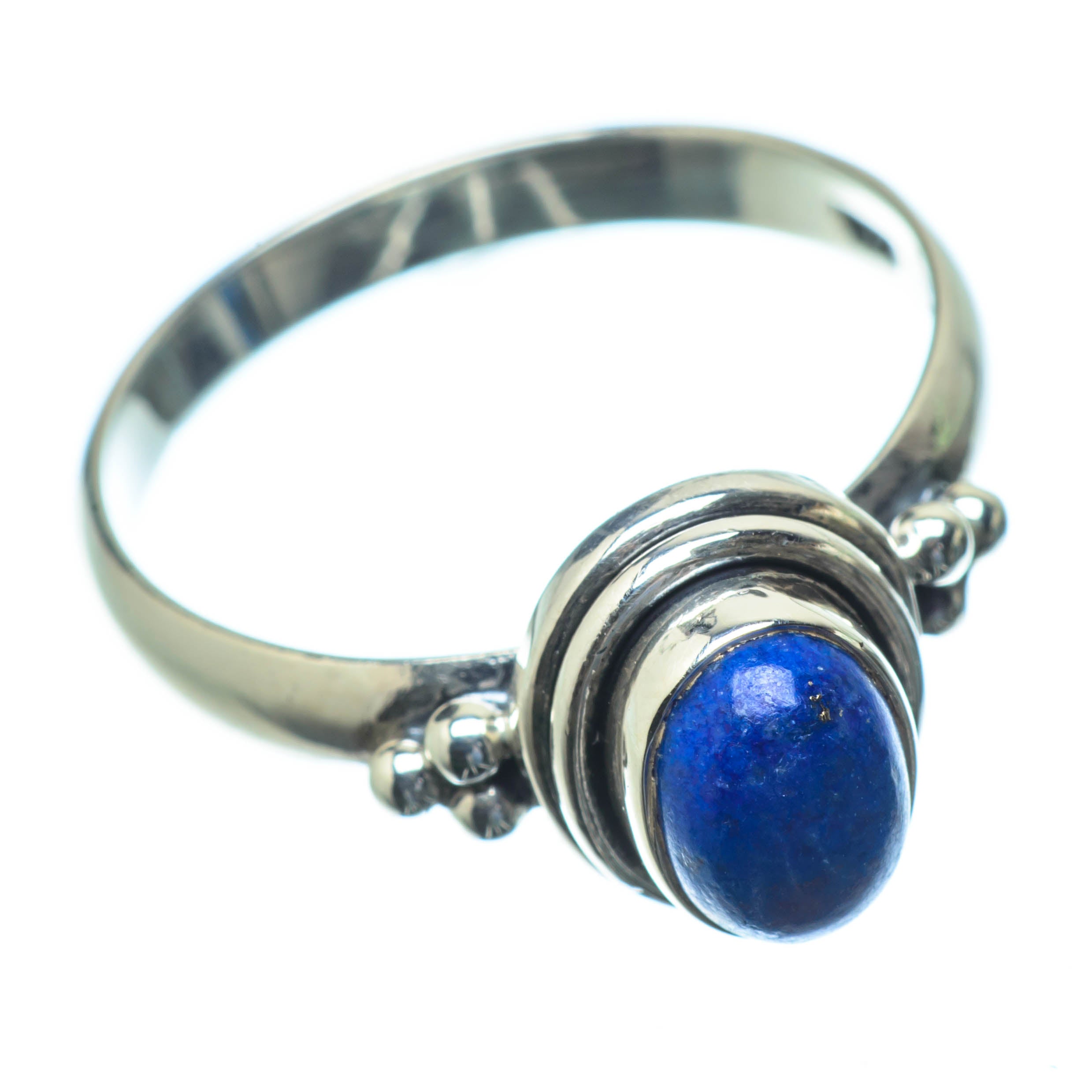 Lapis Lazuli Rings handcrafted by Anasilvercos - RING25549
