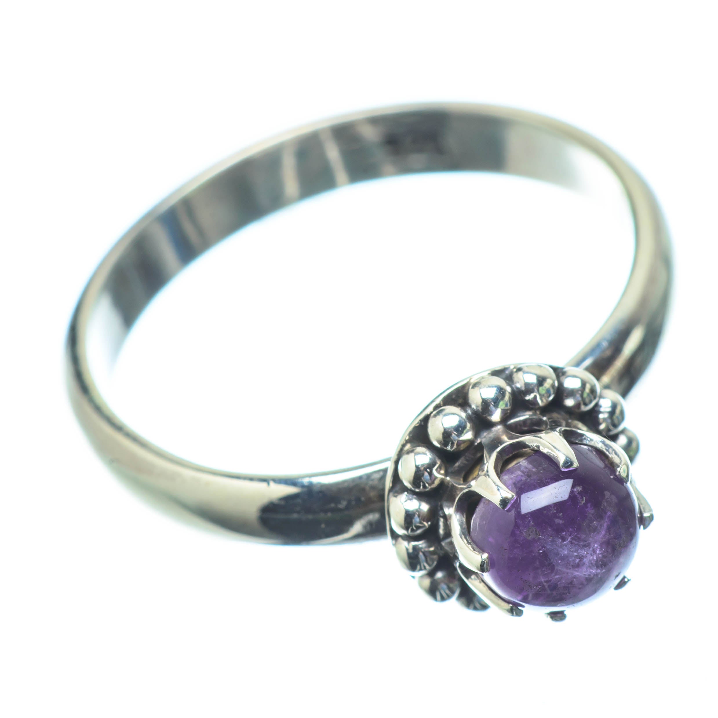 Amethyst Rings handcrafted by Anasilvercos - RING25640