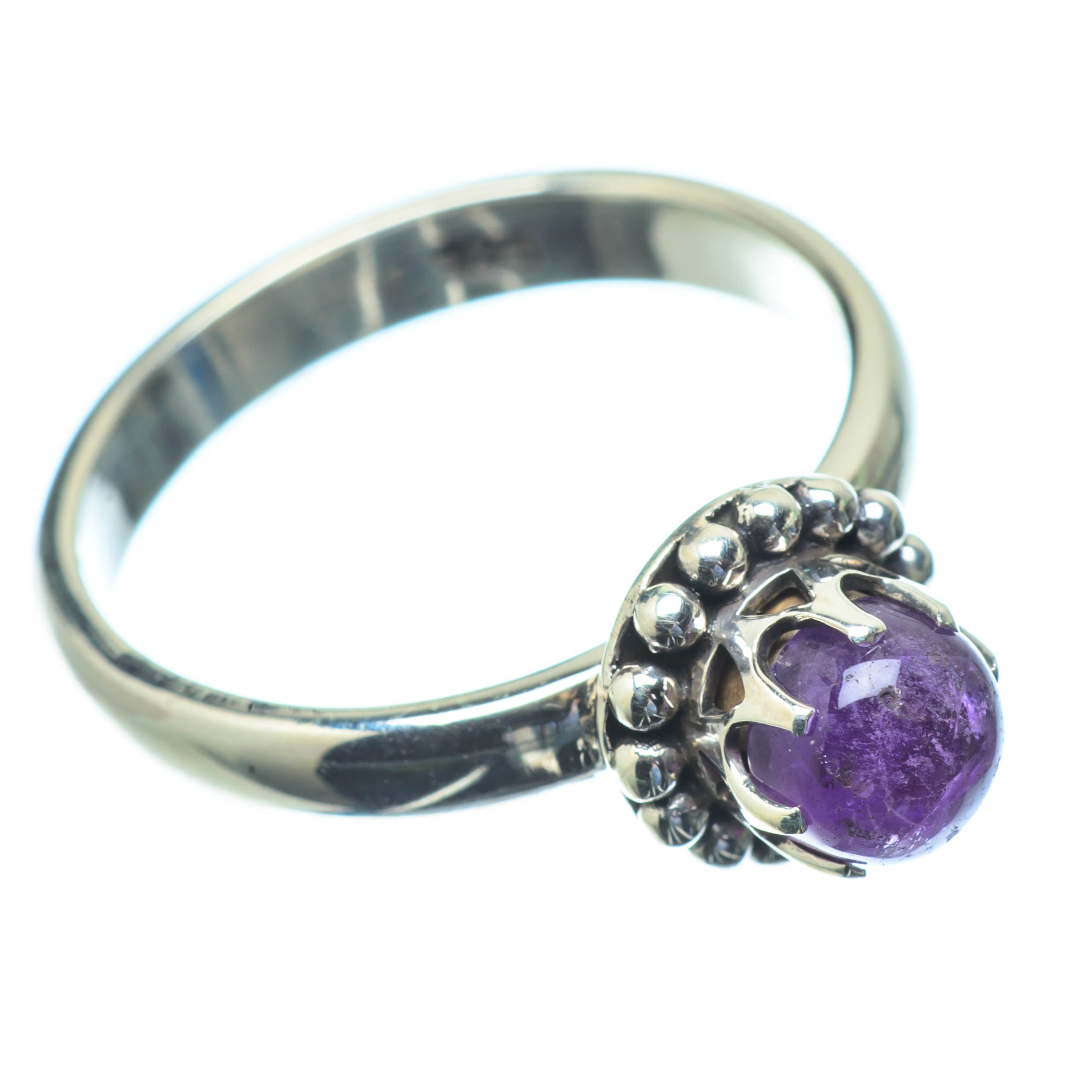 Amethyst Rings handcrafted by Anasilvercos - RING25681