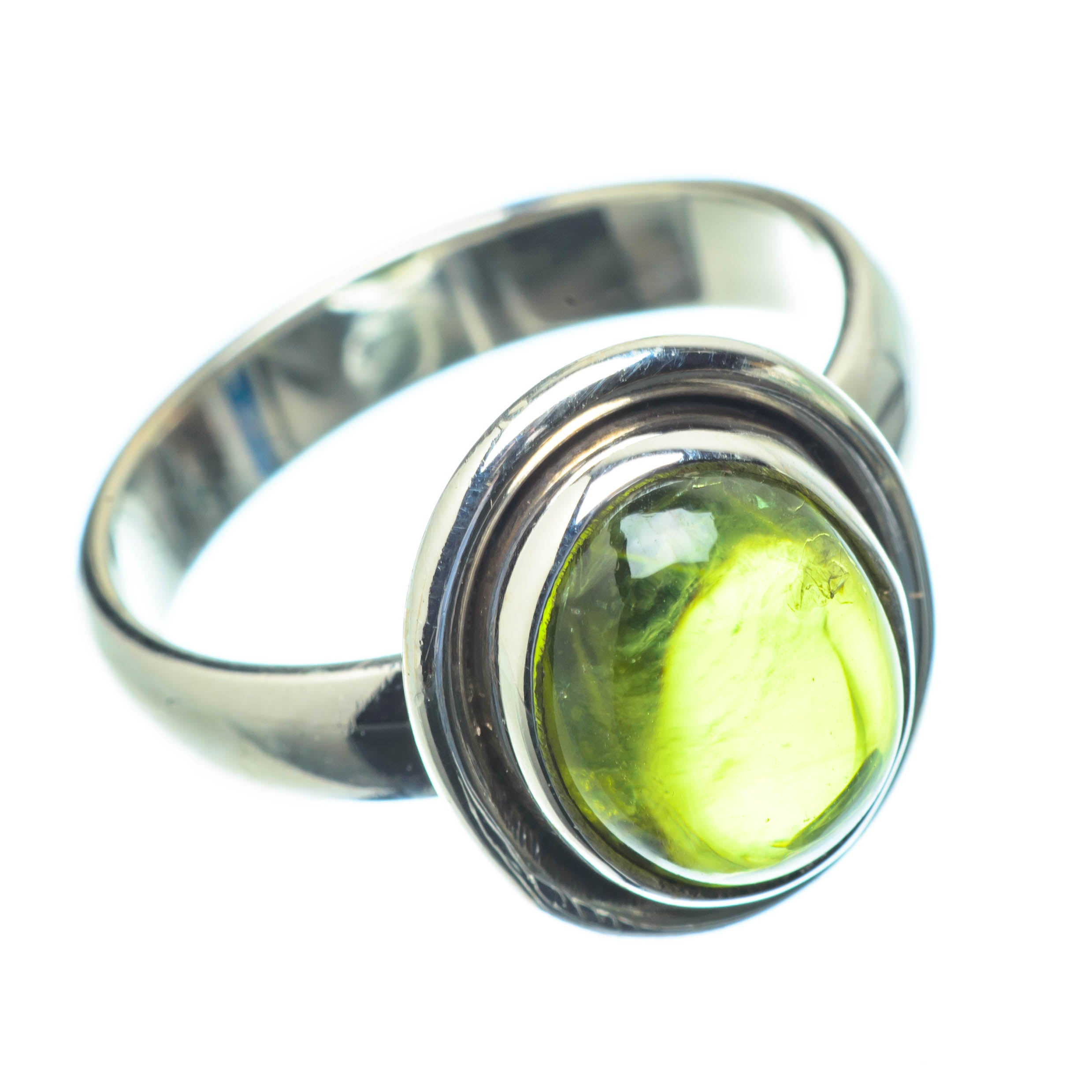 Peridot Rings handcrafted by Anasilvercos - RING25777