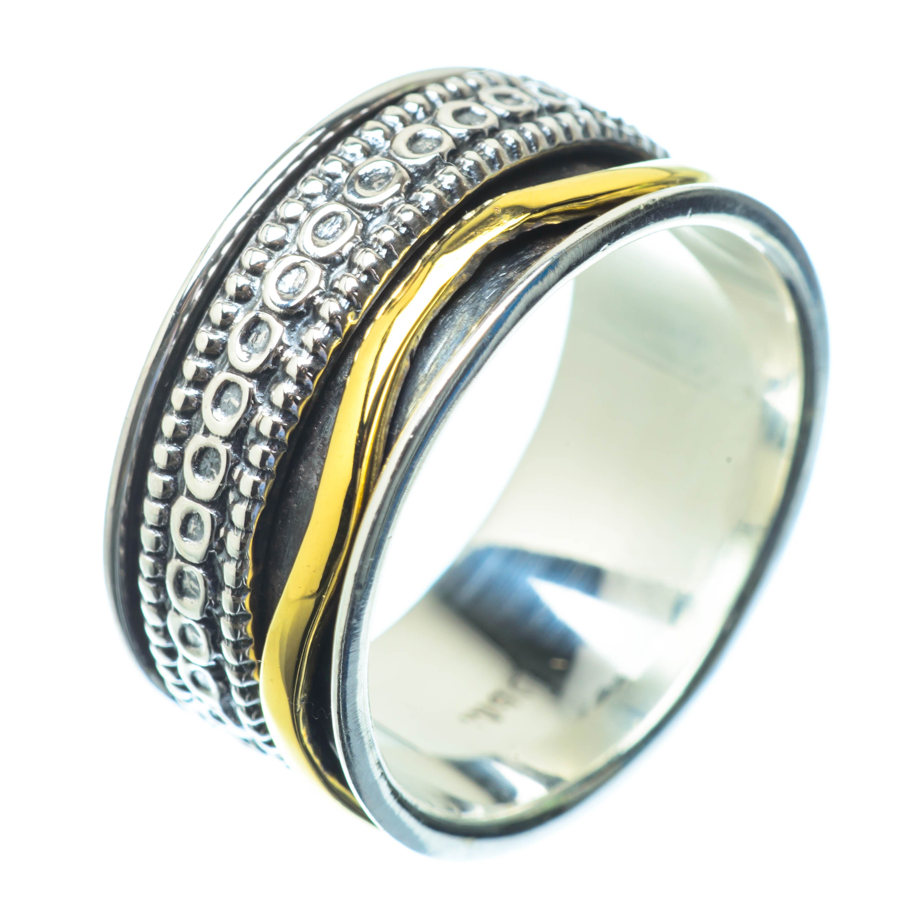 Meditation Spinner Rings handcrafted by Anasilvercos - RING25792
