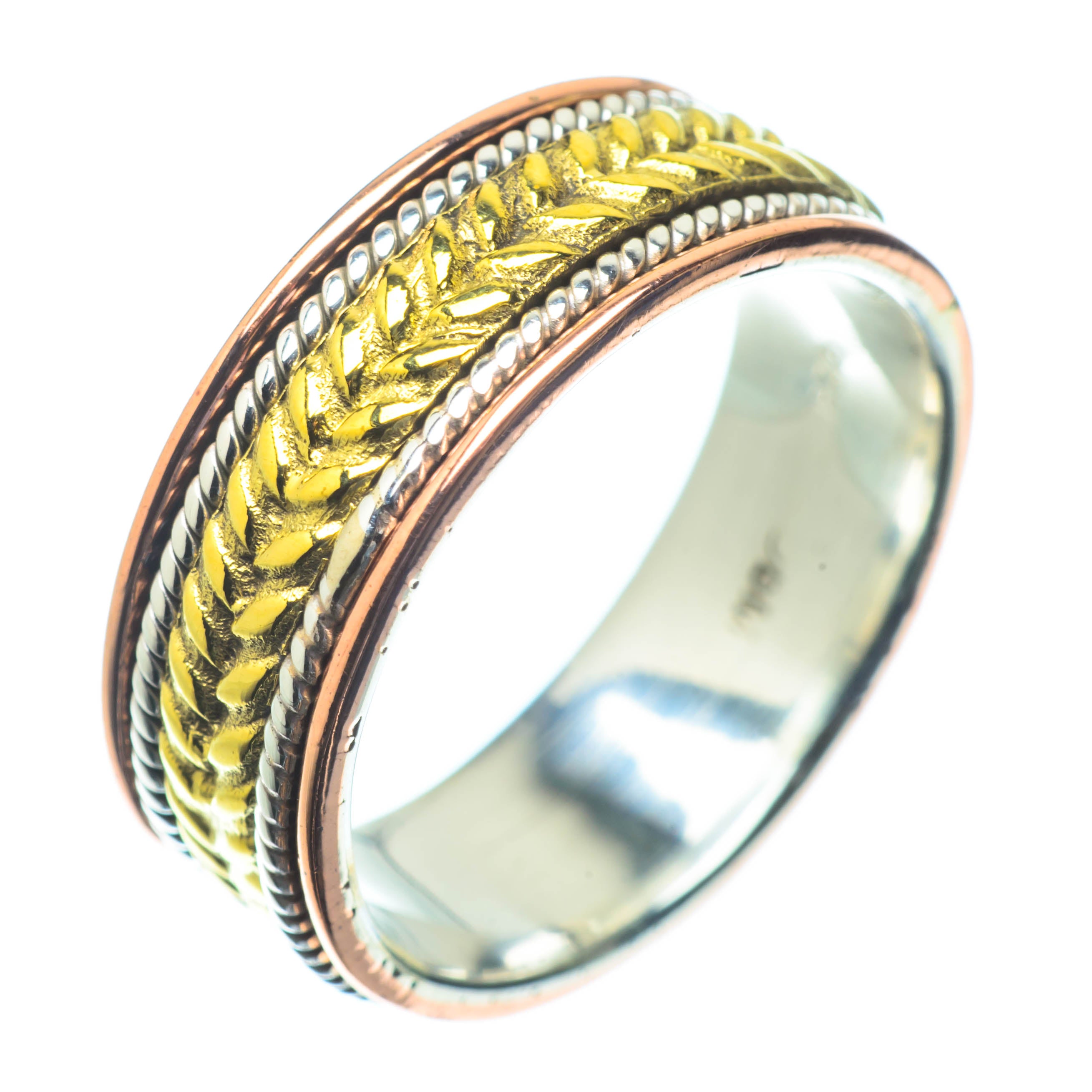 Meditation Spinner Rings handcrafted by Anasilvercos - RING25793