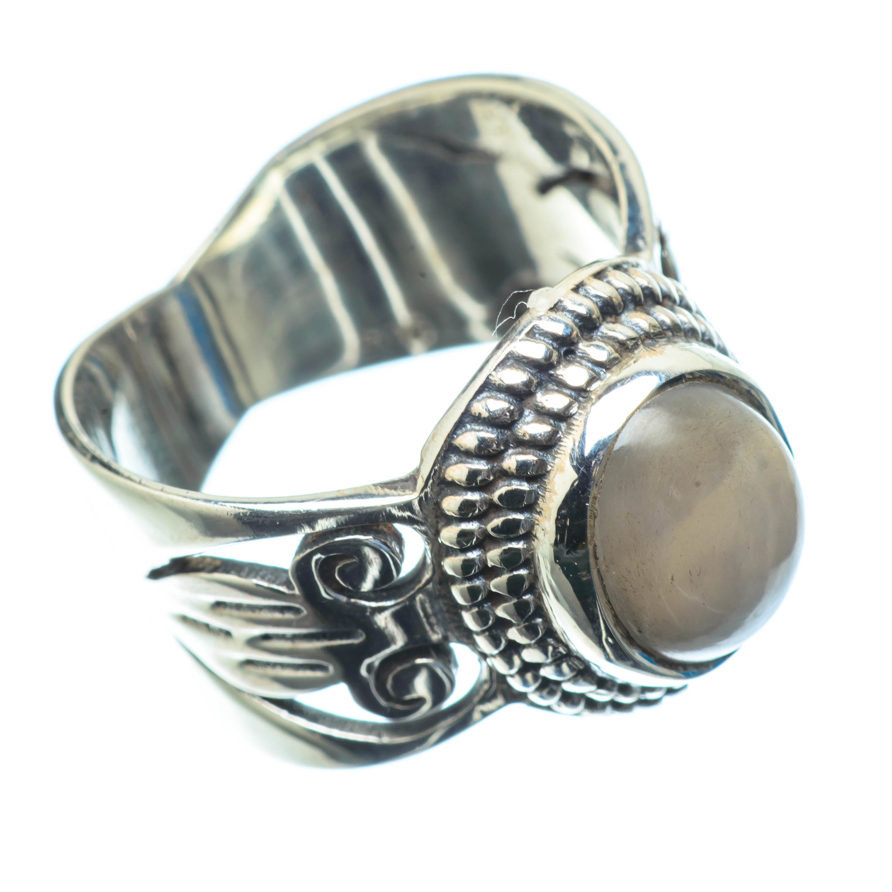 Moonstone Rings handcrafted by Anasilvercos - RING25794