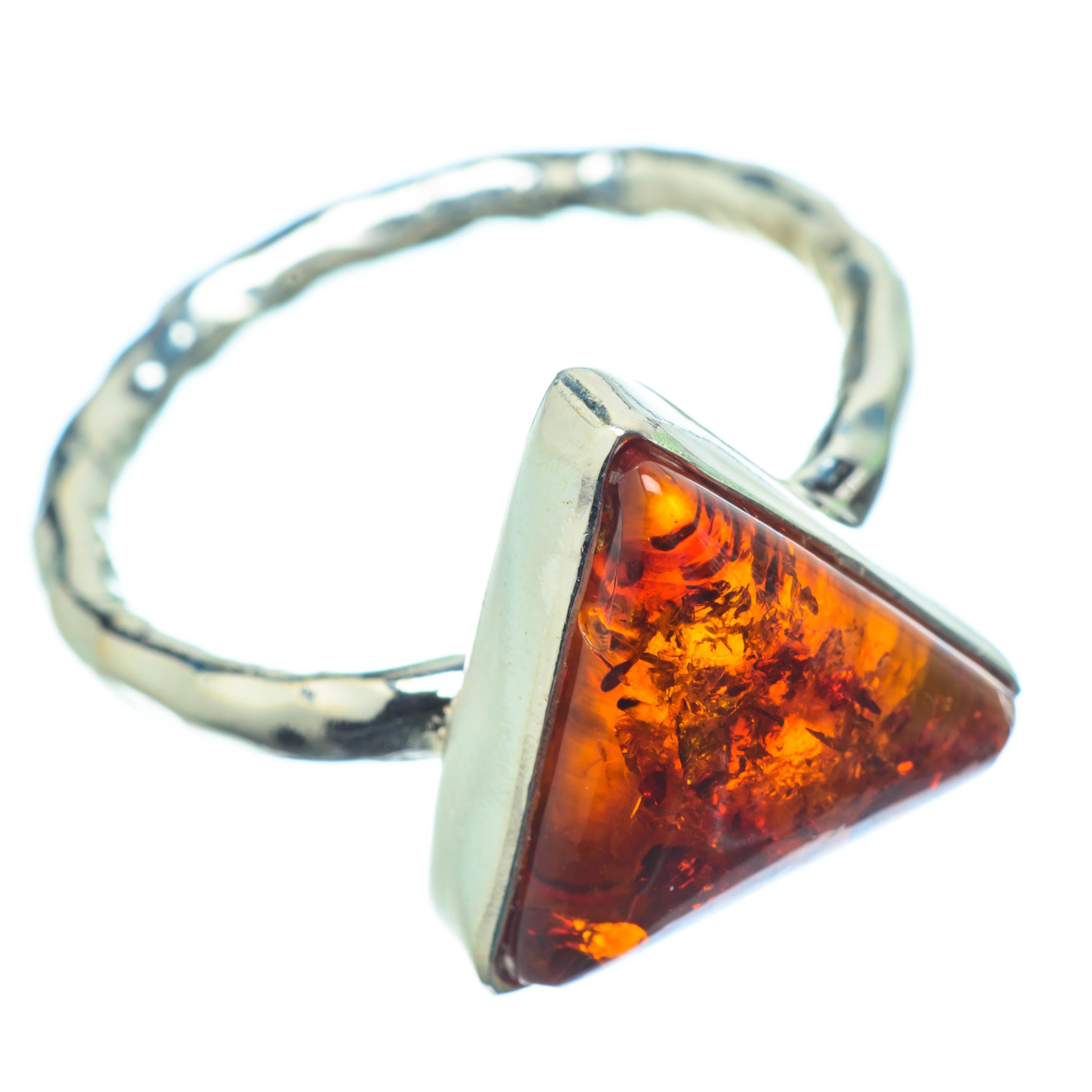Baltic Amber Rings handcrafted by Anasilvercos - RING25846