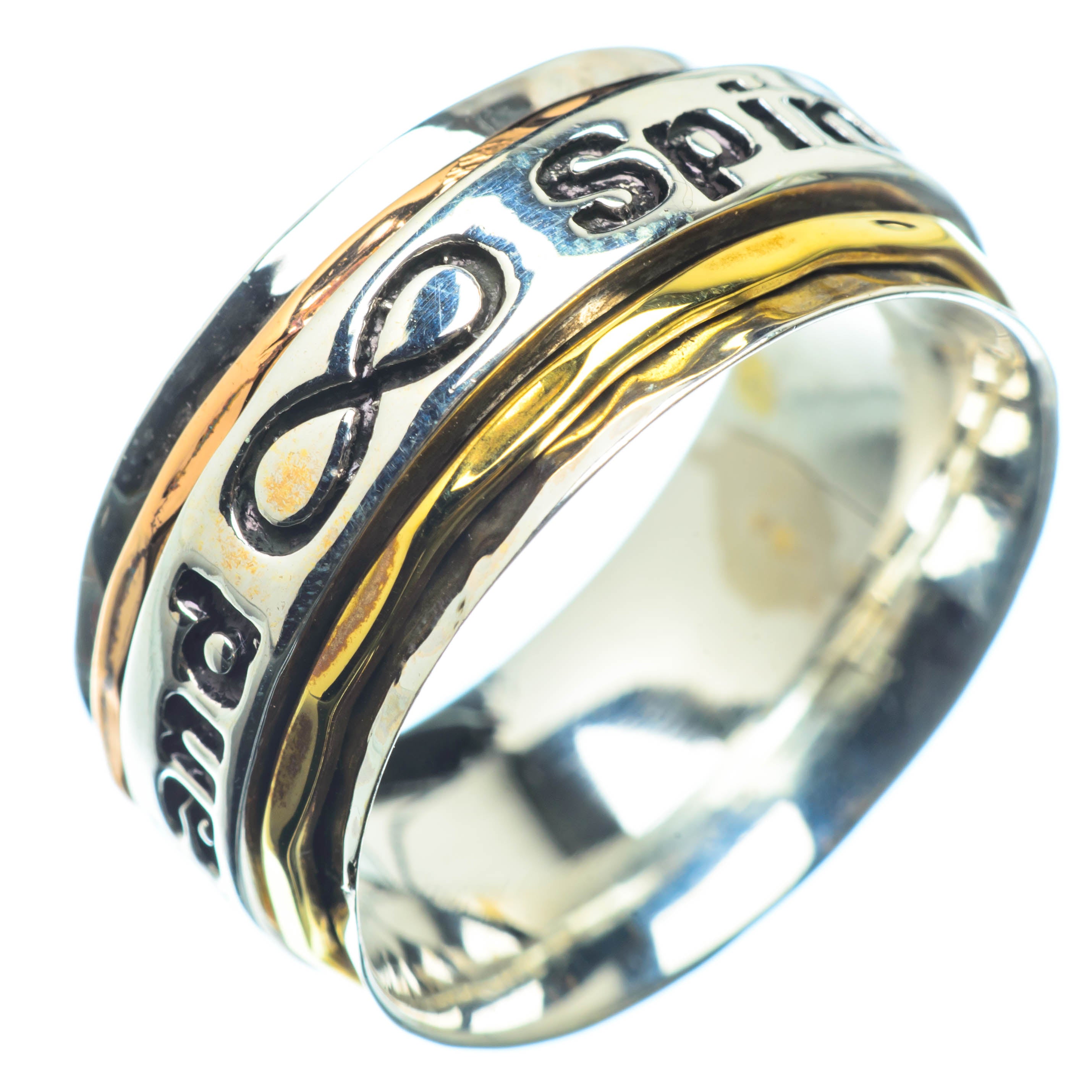 Meditation Spinner Rings handcrafted by Anasilvercos - RING26086