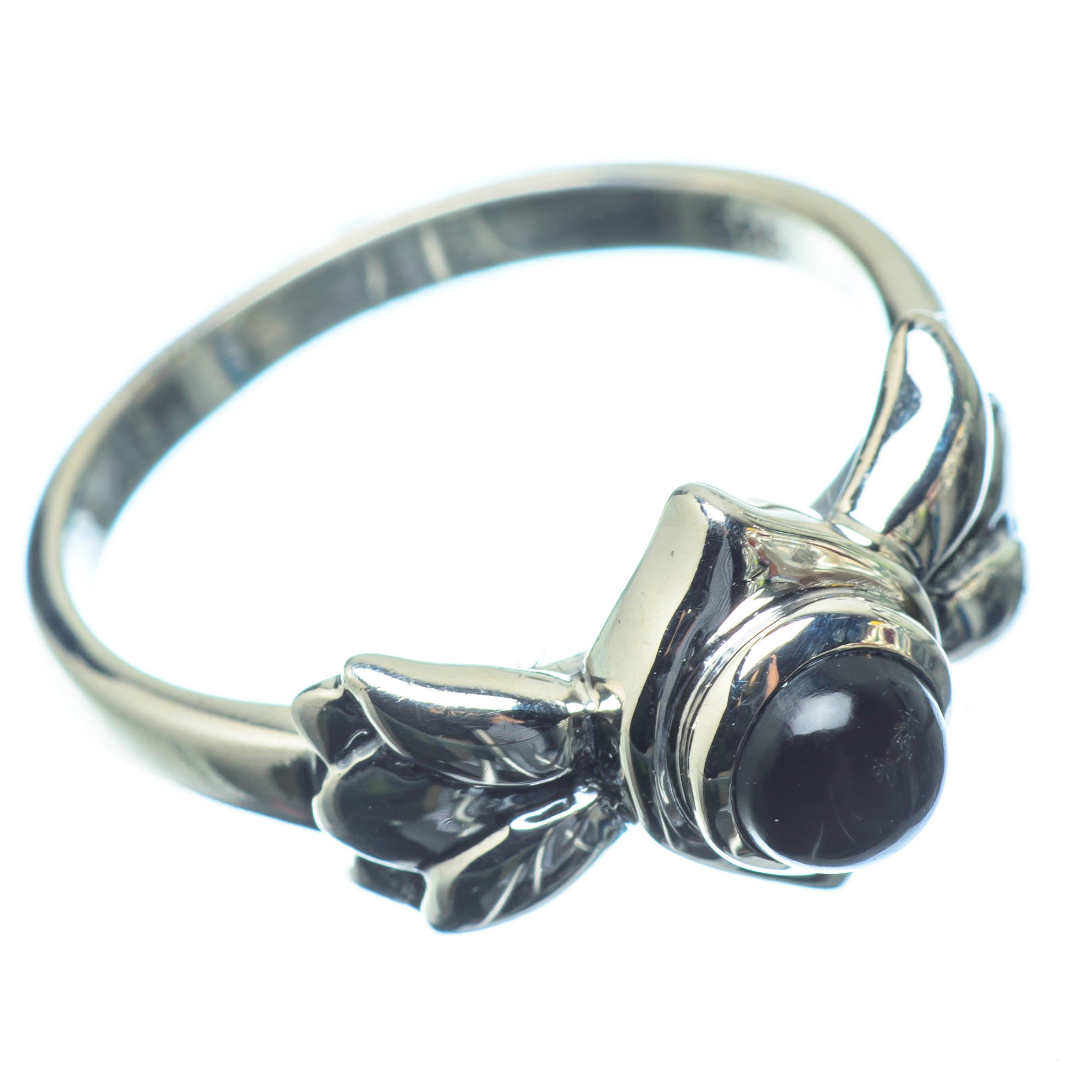 Black Onyx Rings handcrafted by Anasilvercos - RING26365