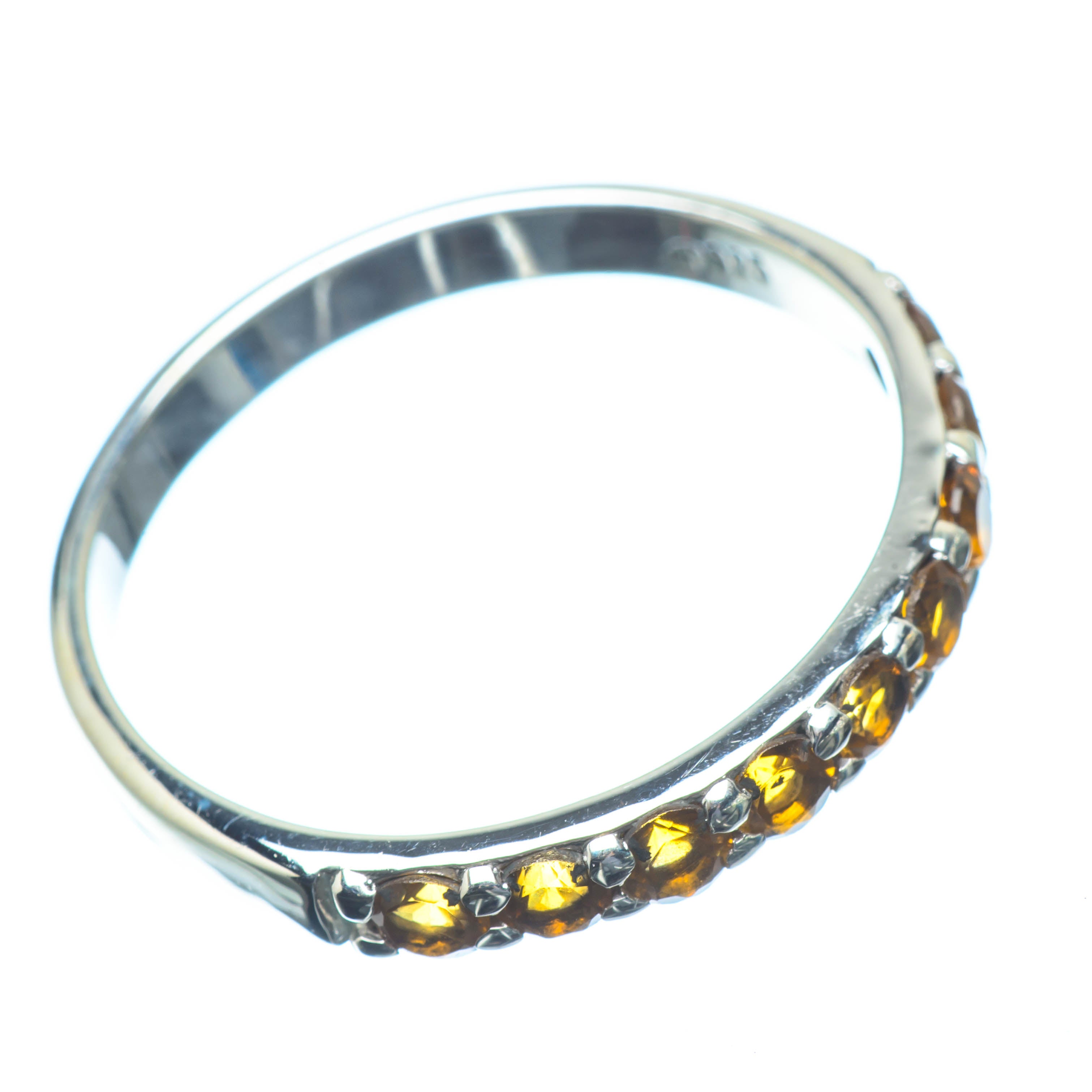Citrine Rings handcrafted by Anasilvercos - RING26465