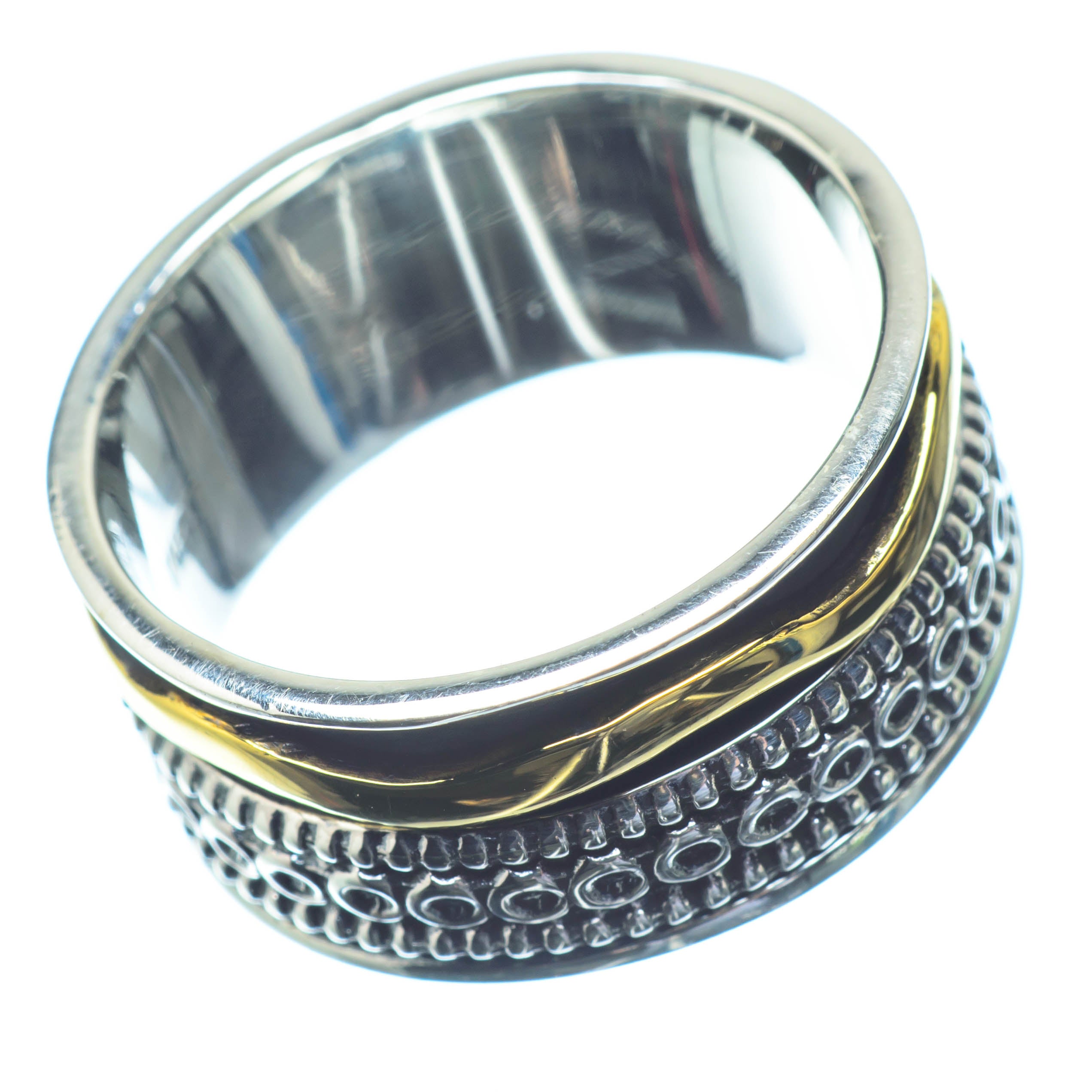 Meditation Spinner Rings handcrafted by Anasilvercos - RING26755