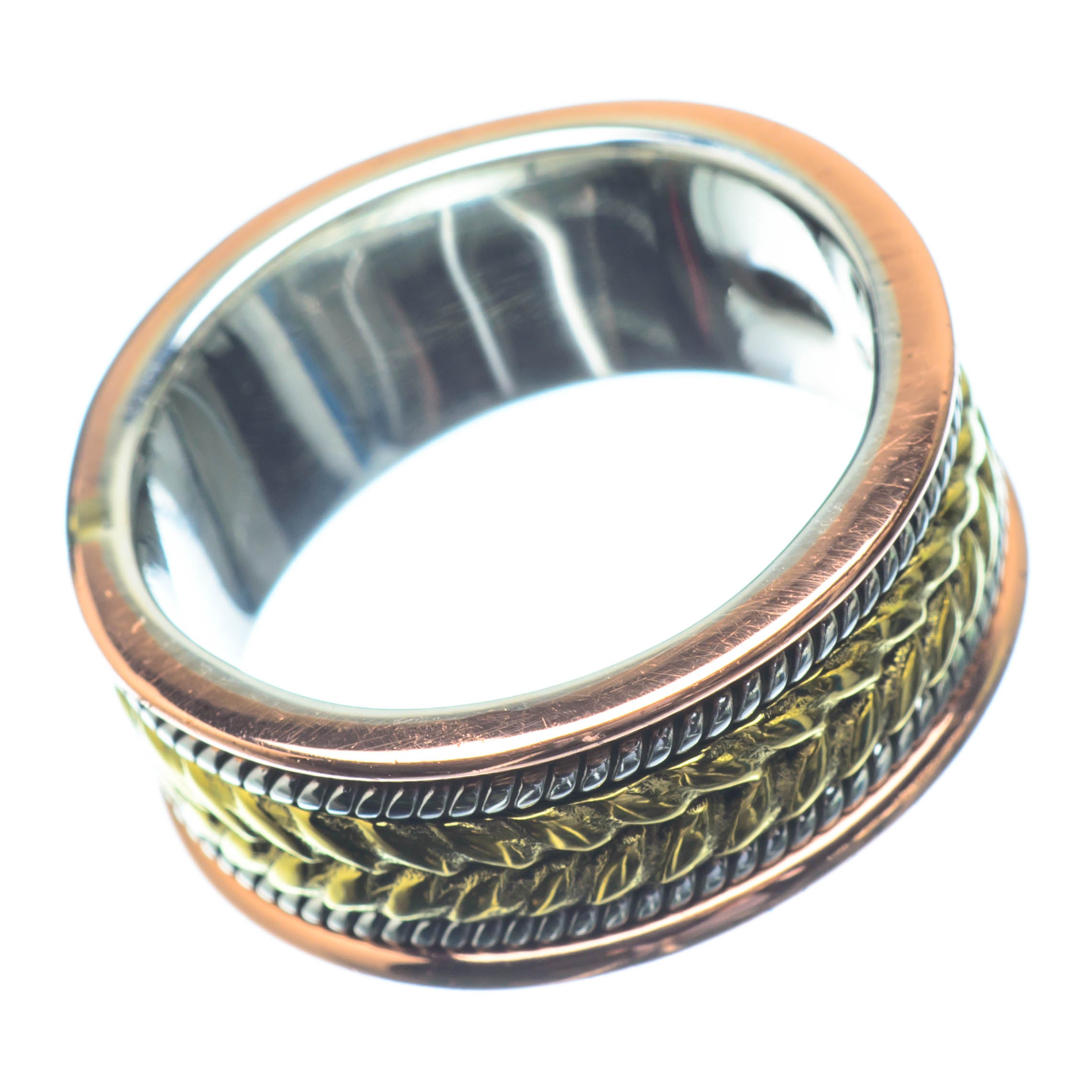 Meditation Spinner Rings handcrafted by Anasilvercos - RING26787