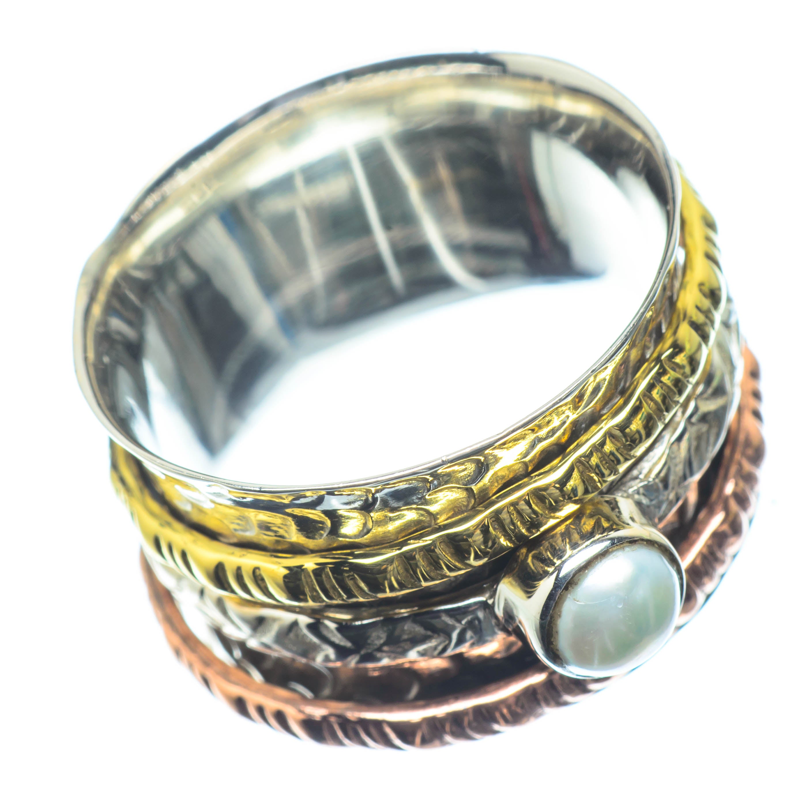Cultured Pearl Rings handcrafted by Anasilvercos - RING26854
