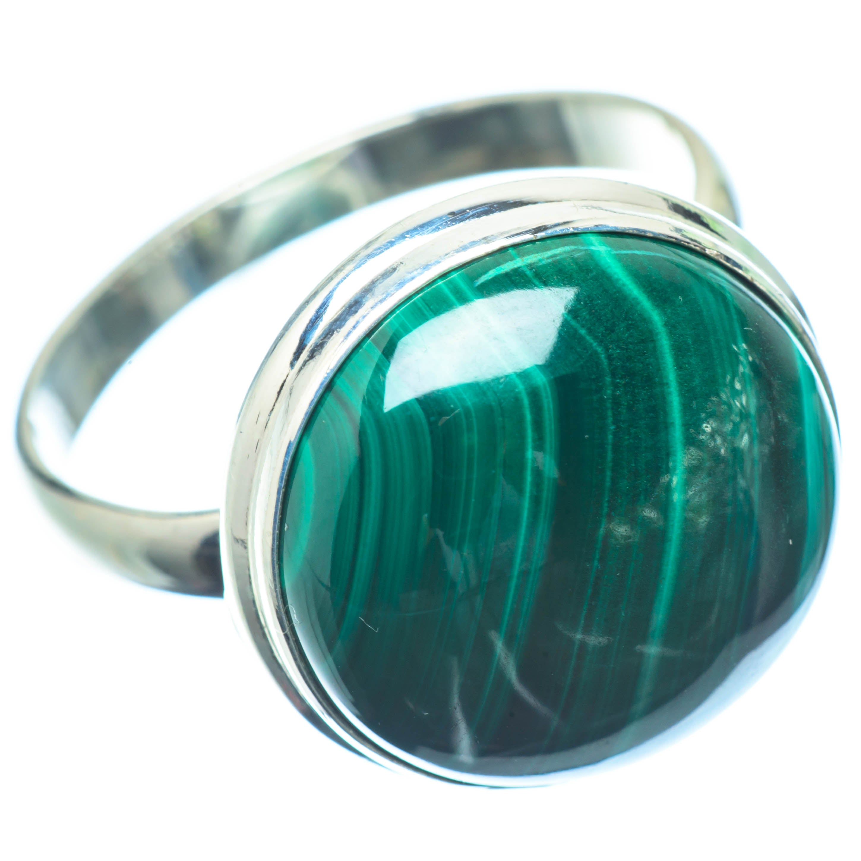 Malachite Rings handcrafted by Anasilvercos - RING27026