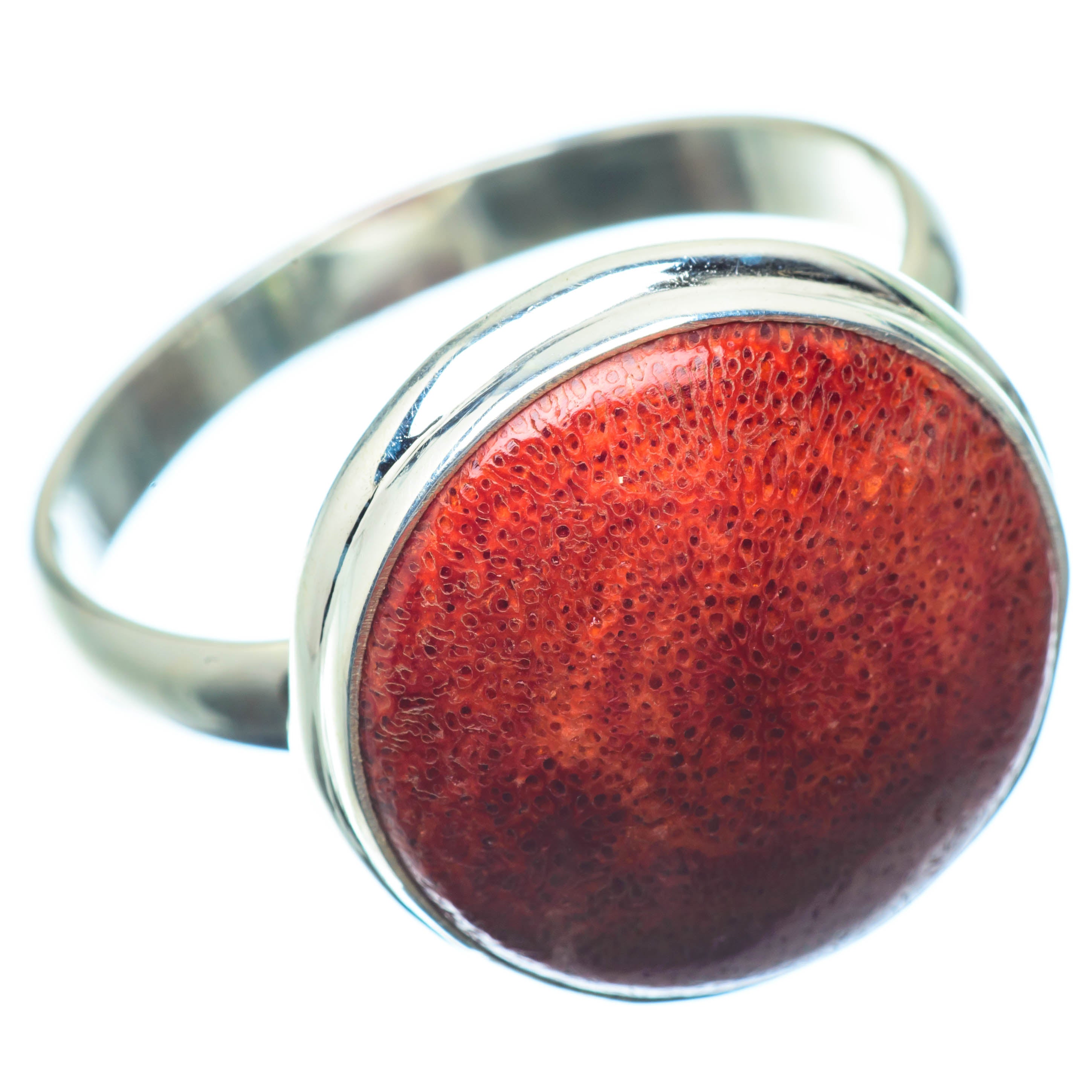 Sponge Coral Rings handcrafted by Anasilvercos - RING27032