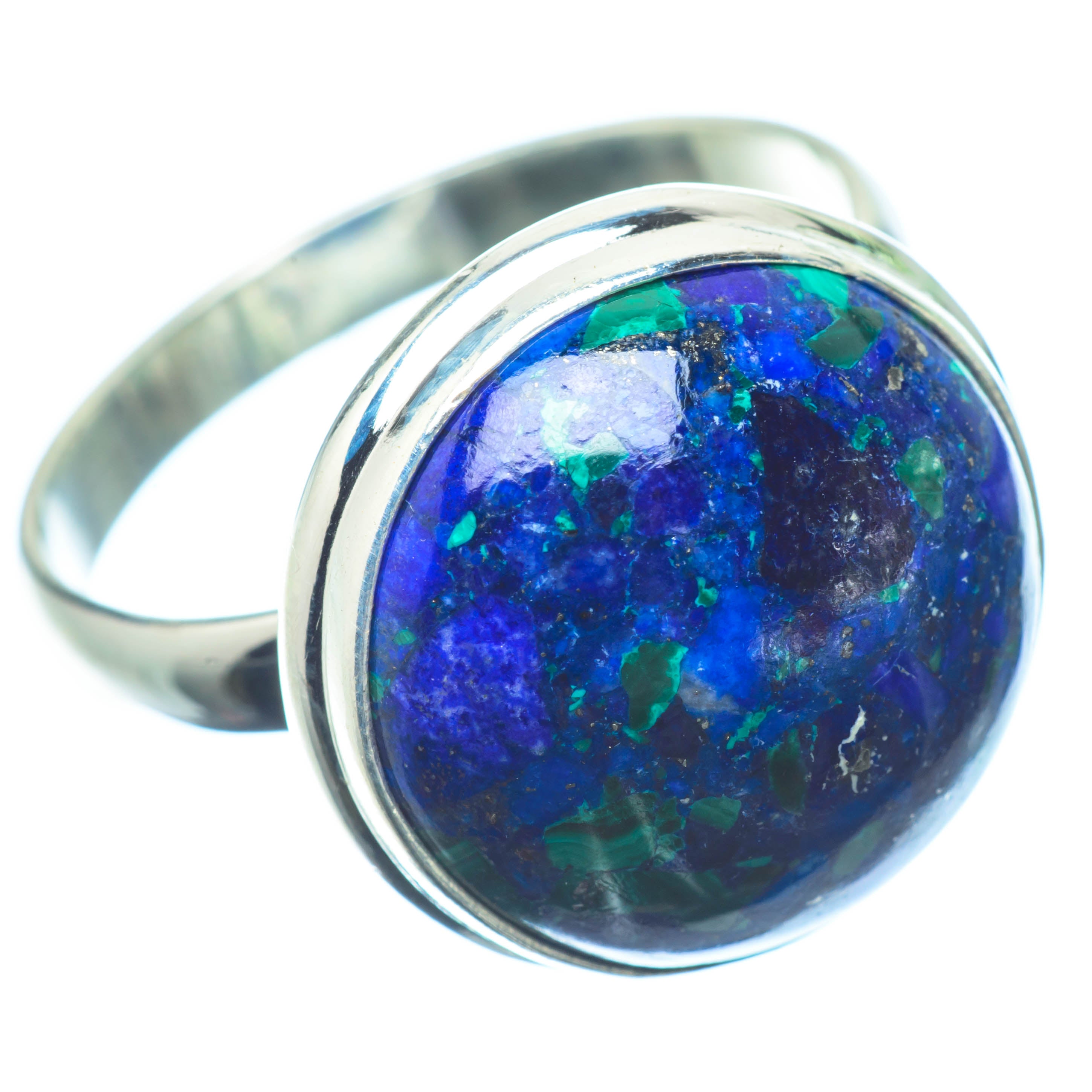 Azurite Rings handcrafted by Anasilvercos - RING27063