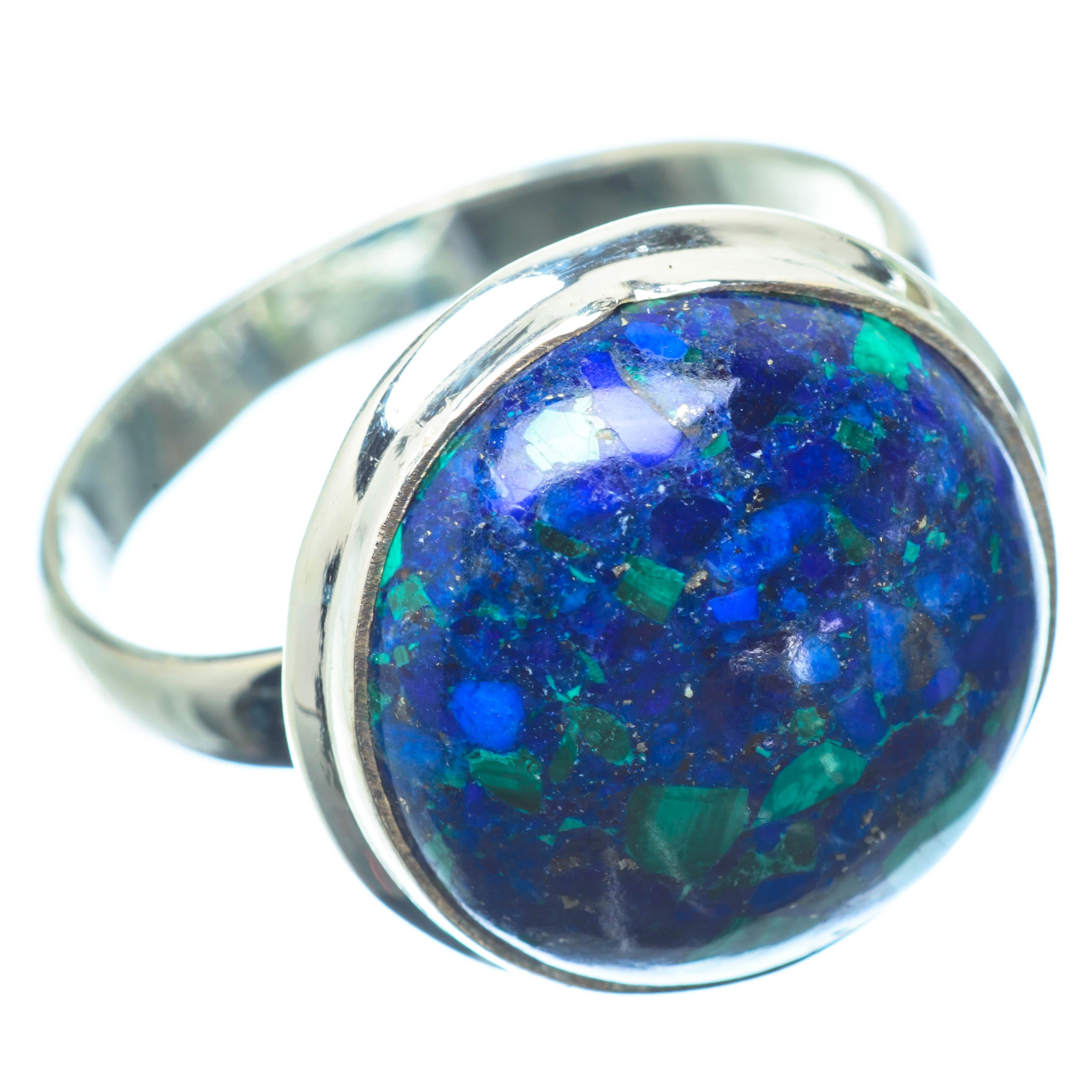 Azurite Rings handcrafted by Anasilvercos - RING27082
