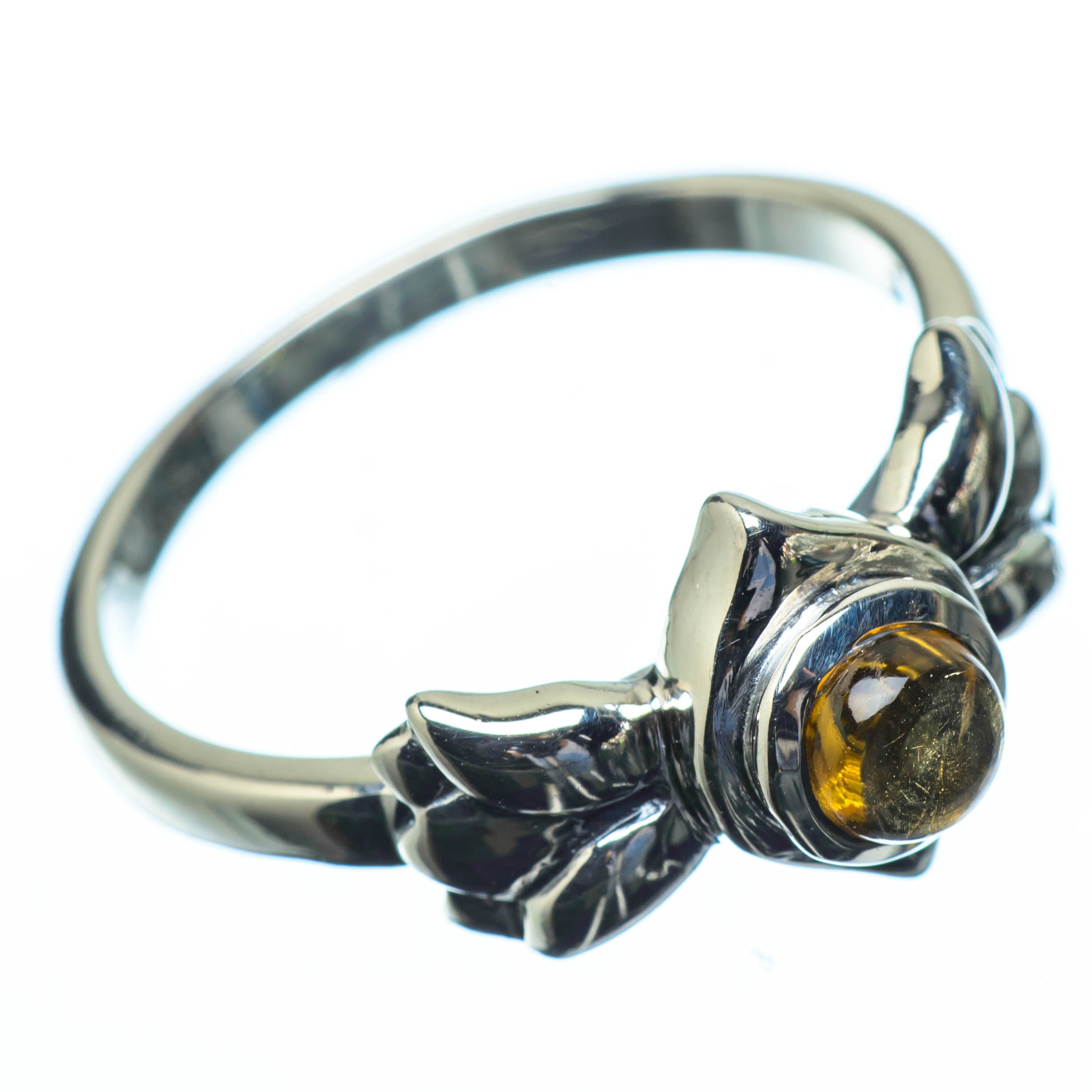 Citrine Rings handcrafted by Anasilvercos - RING27107