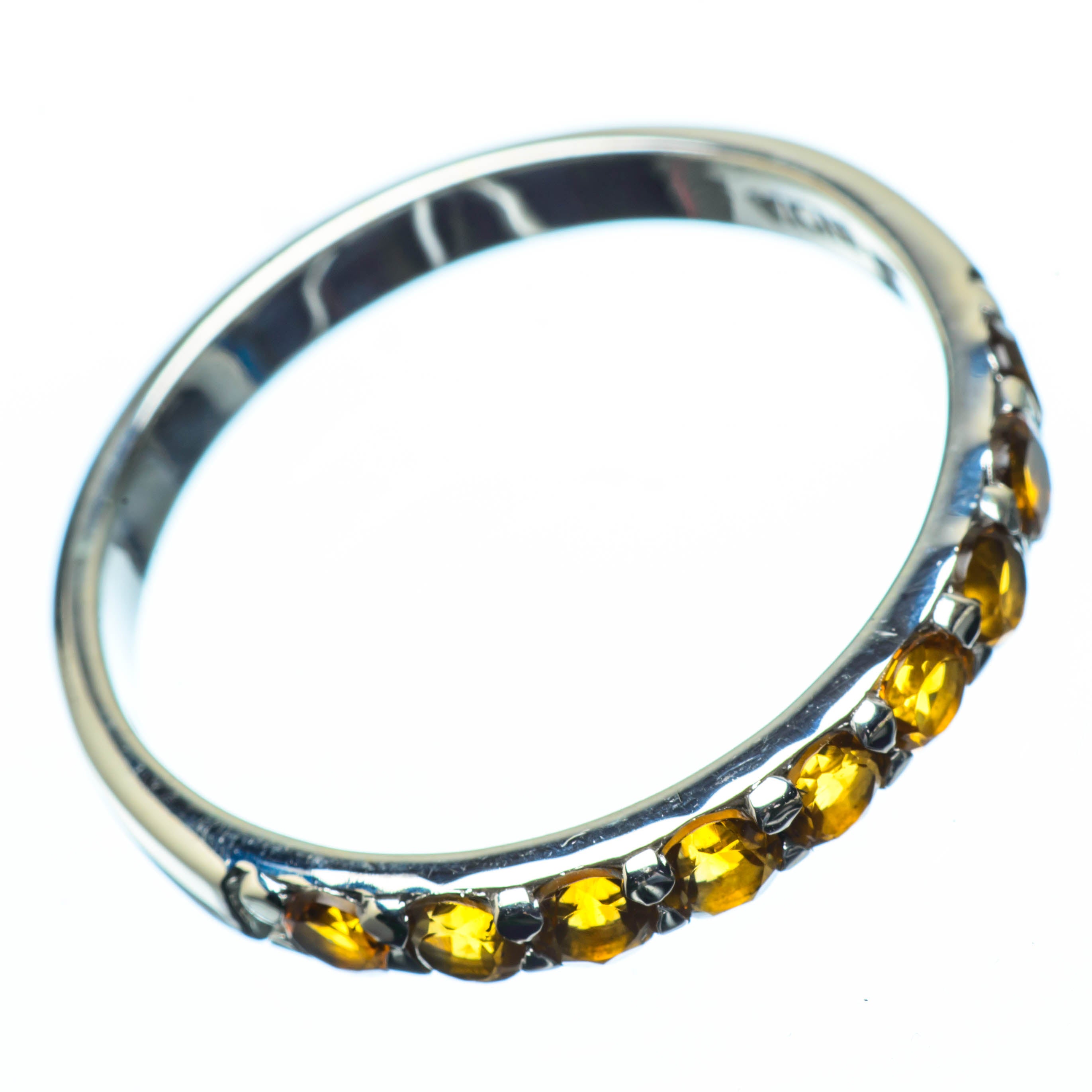 Citrine Rings handcrafted by Anasilvercos - RING27112