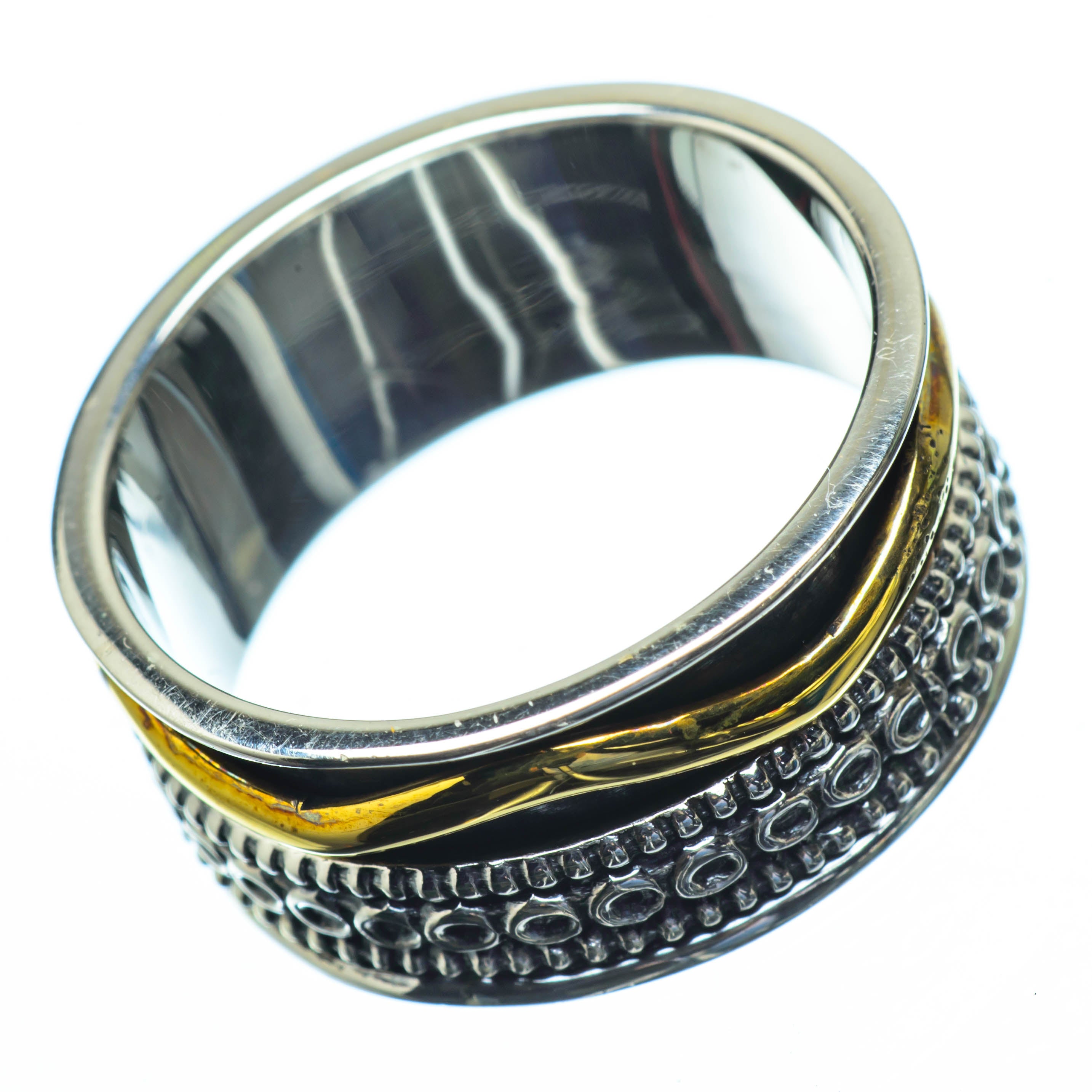 Meditation Spinner Rings handcrafted by Anasilvercos - RING27153