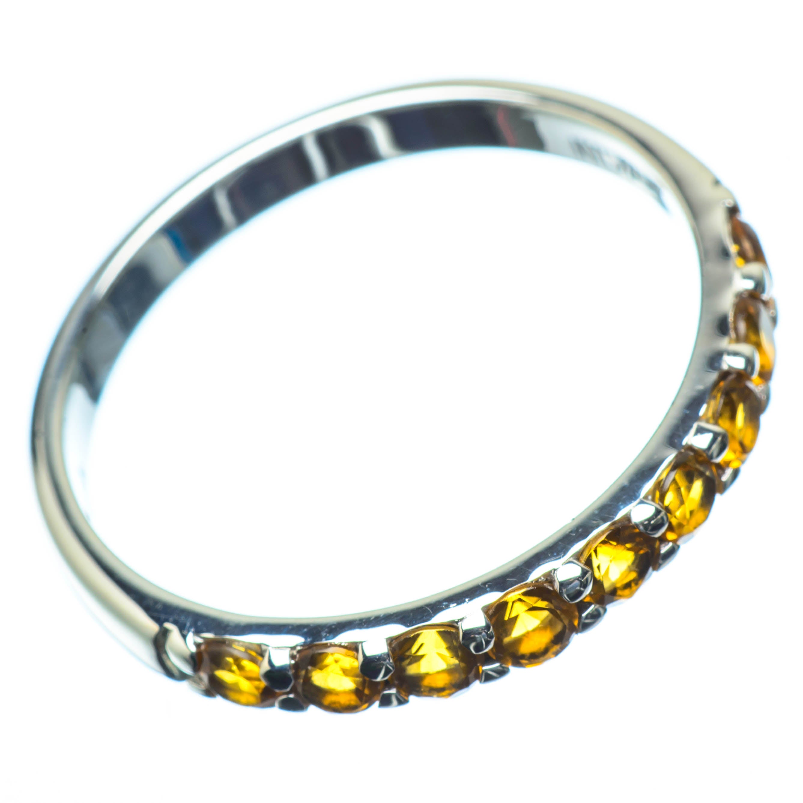 Citrine Rings handcrafted by Anasilvercos - RING27174 - Photo 2