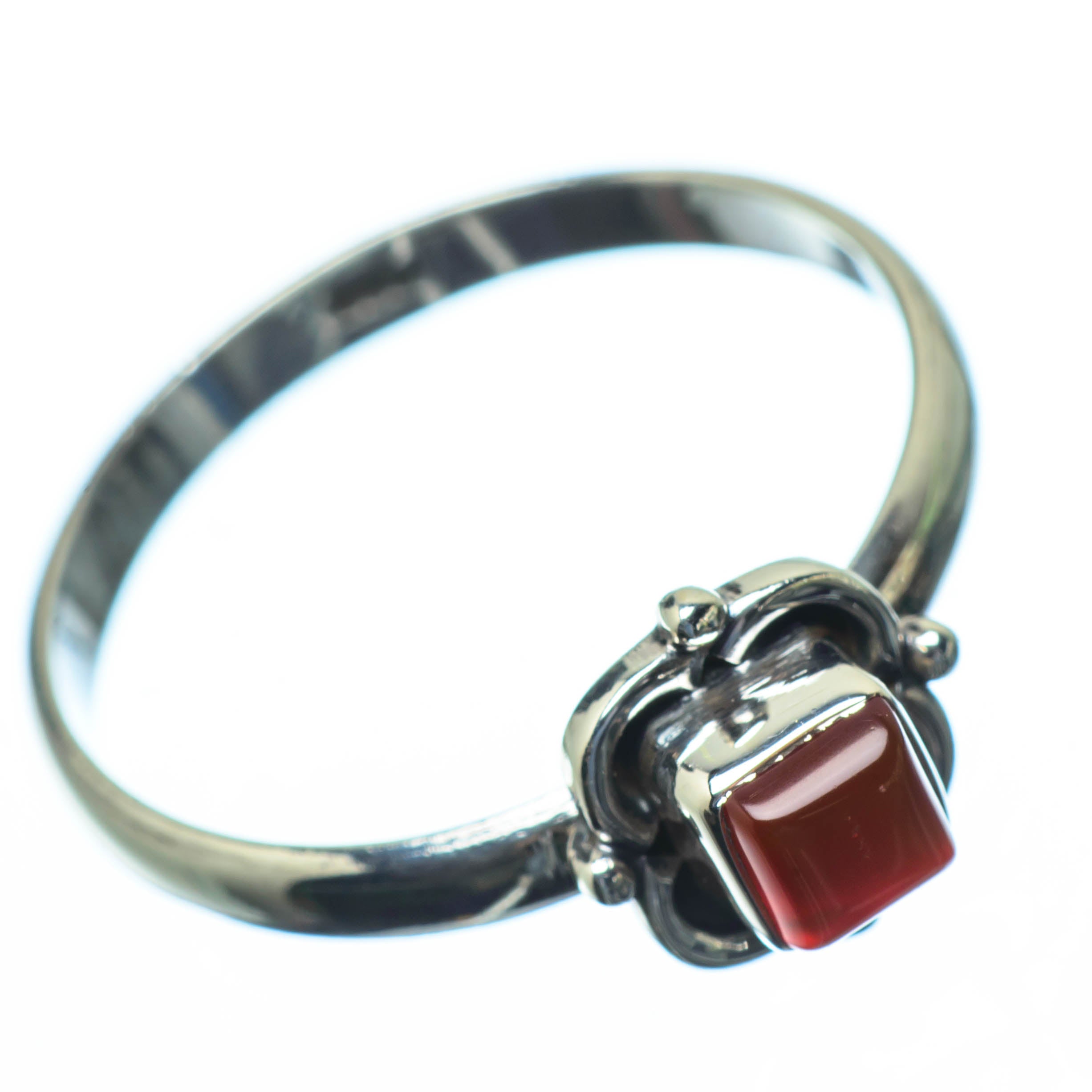 Red Onyx Rings handcrafted by Anasilvercos - RING27175