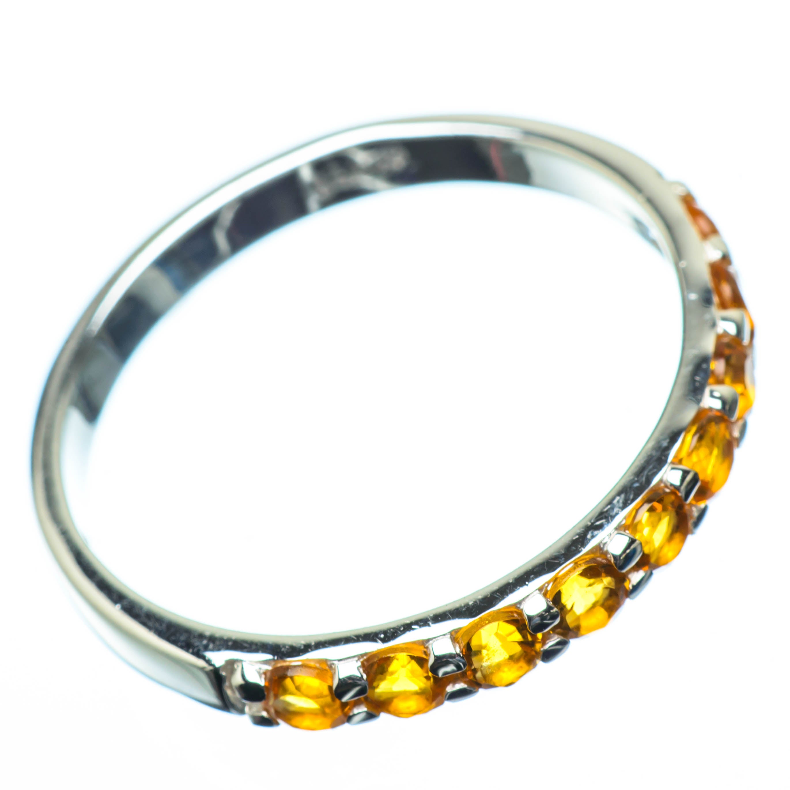 Citrine Rings handcrafted by Anasilvercos - RING27211