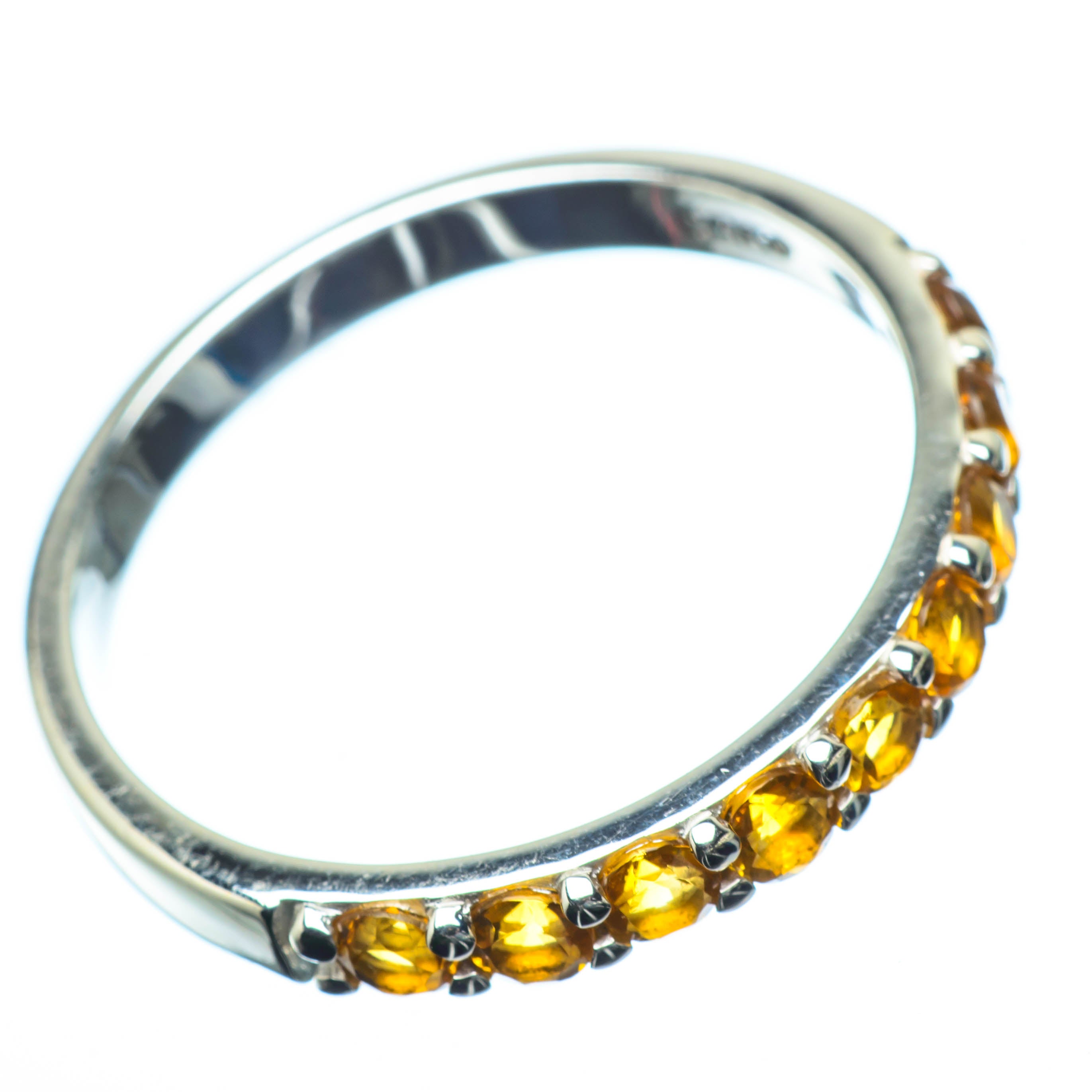 Citrine Rings handcrafted by Anasilvercos - RING27310