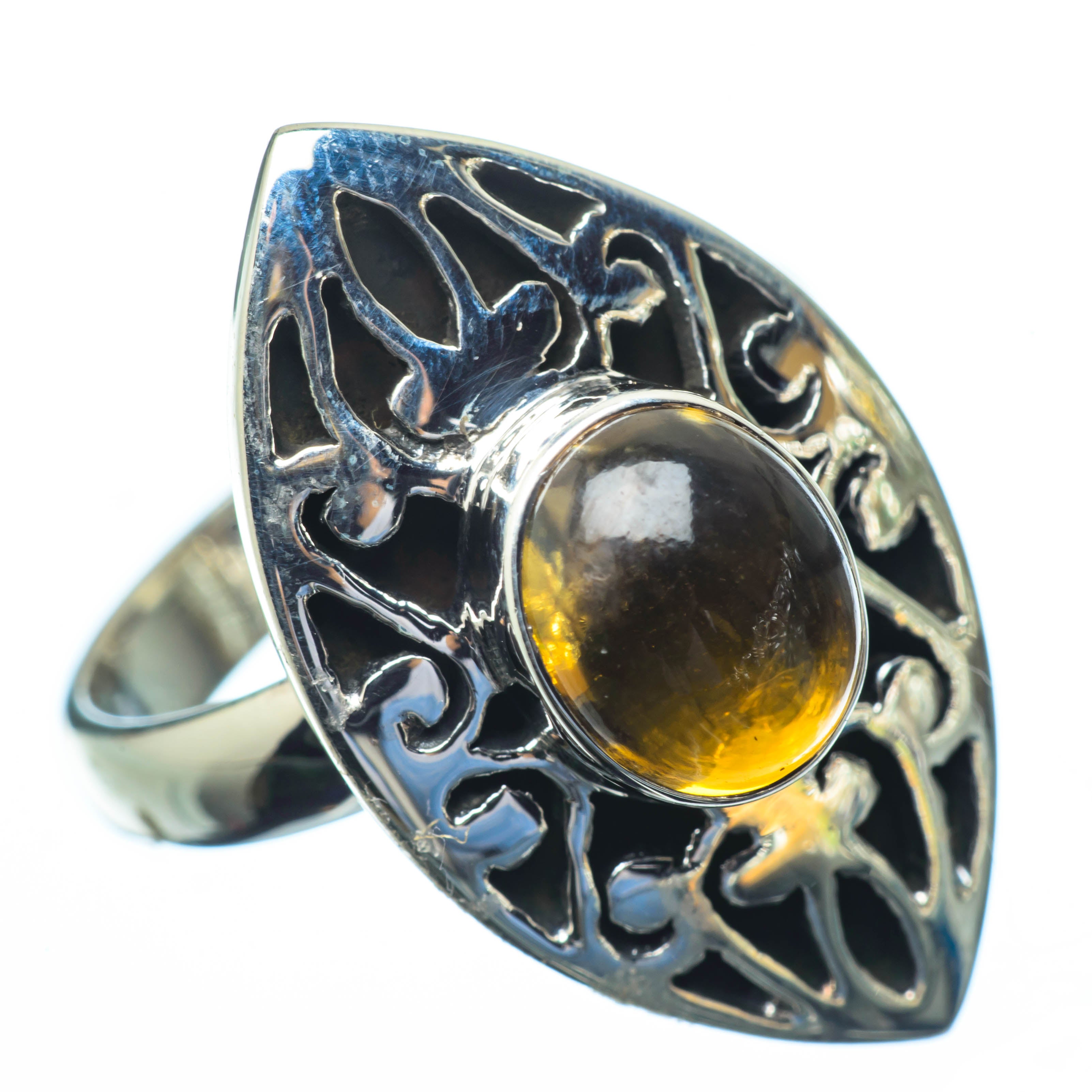 Citrine Rings handcrafted by Anasilvercos - RING27391