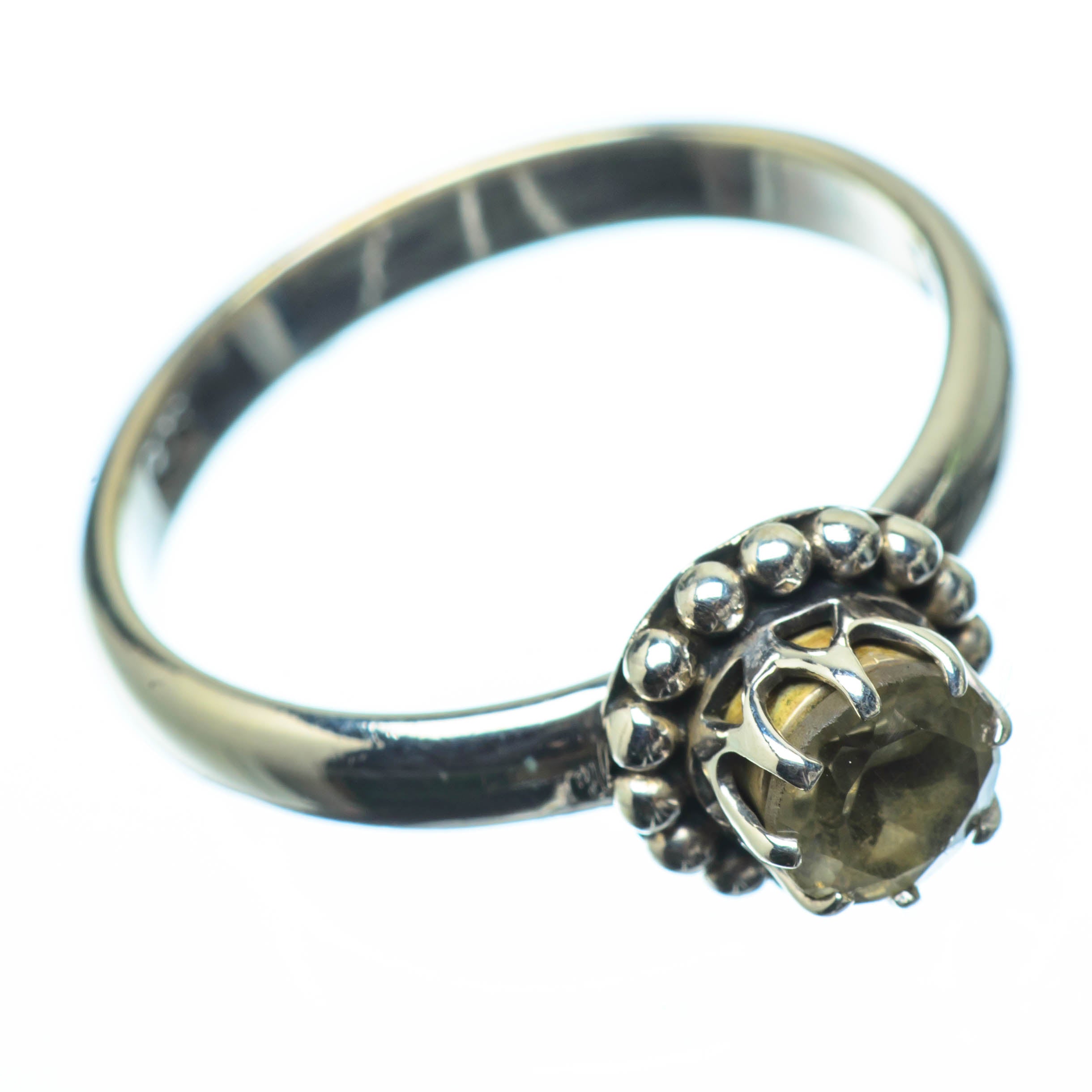 White Quartz Rings handcrafted by Anasilvercos - RING27638