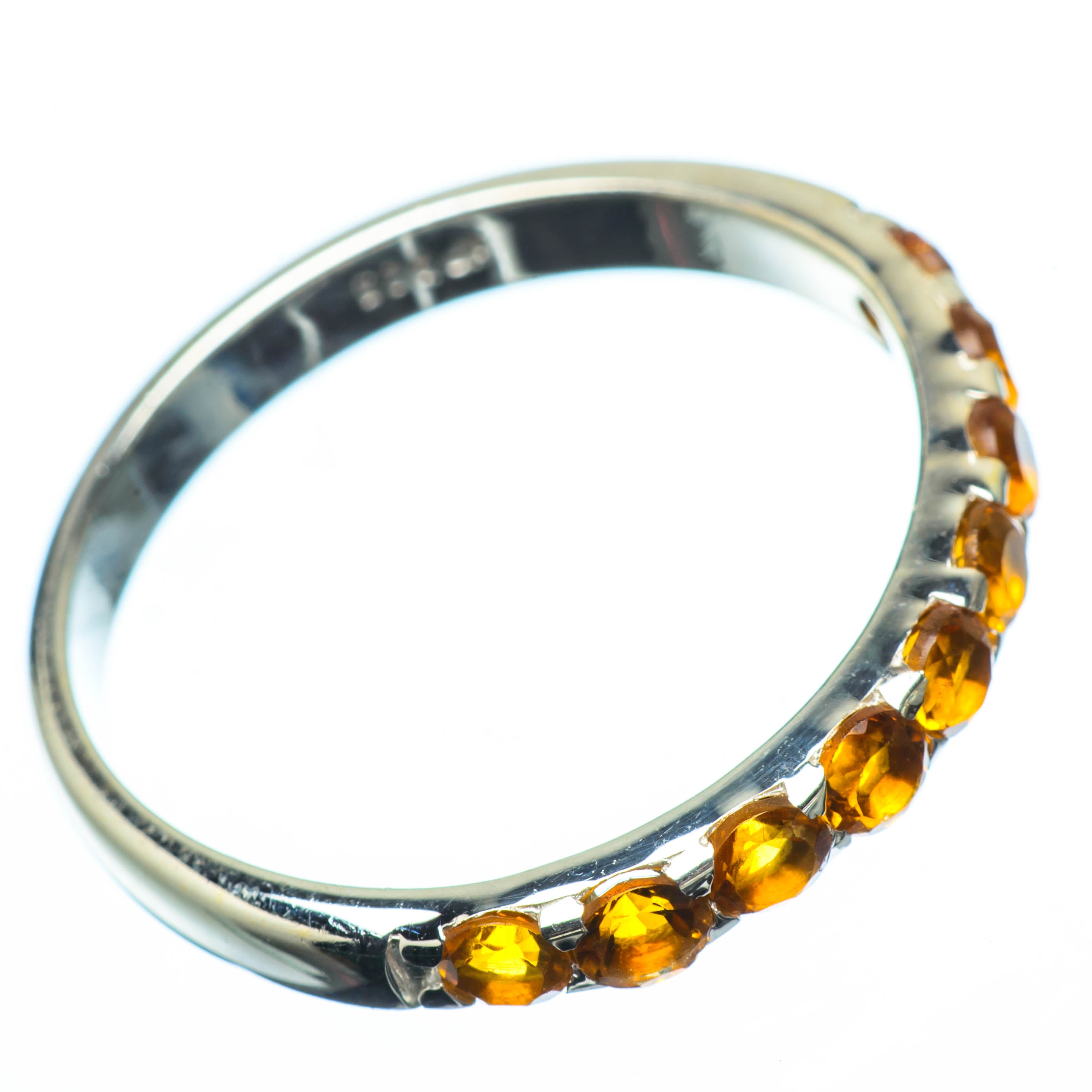 Citrine Rings handcrafted by Anasilvercos - RING27740 - Photo 2