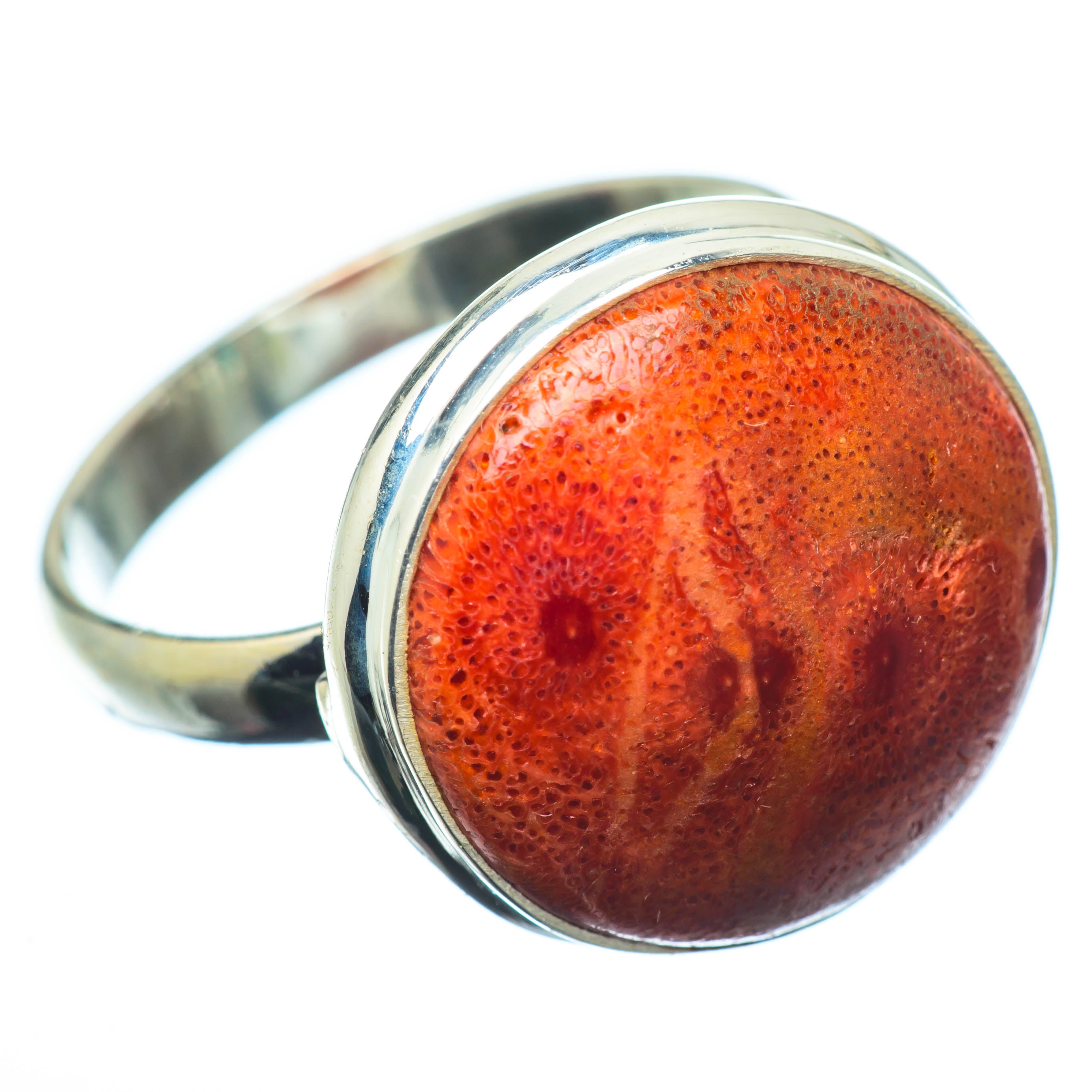 Sponge Coral Rings handcrafted by Anasilvercos - RING27773