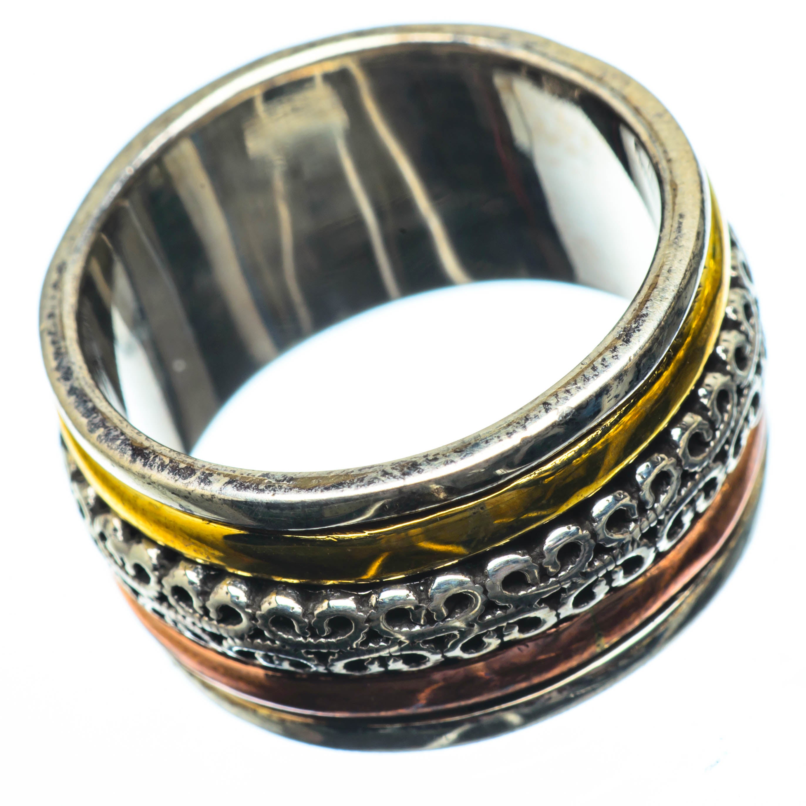 Meditation Spinner Rings handcrafted by Anasilvercos - RING27974