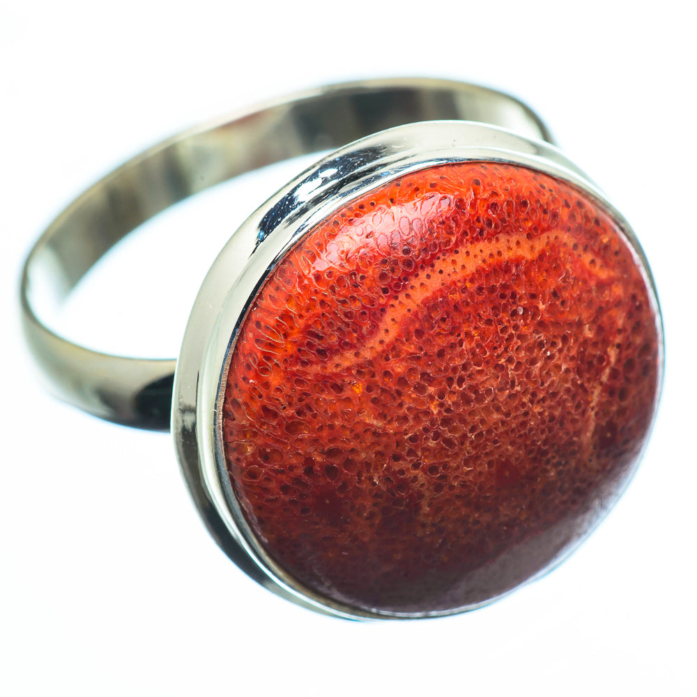 Sponge Coral Rings handcrafted by Anasilvercos - RING28488