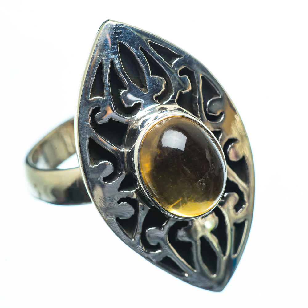 Citrine Rings handcrafted by Anasilvercos - RING28489