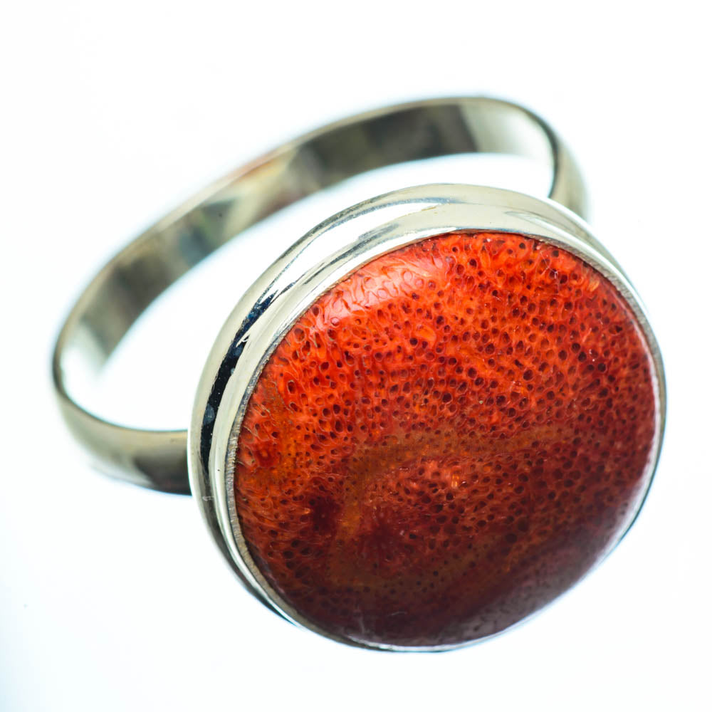 Sponge Coral Rings handcrafted by Anasilvercos - RING28836