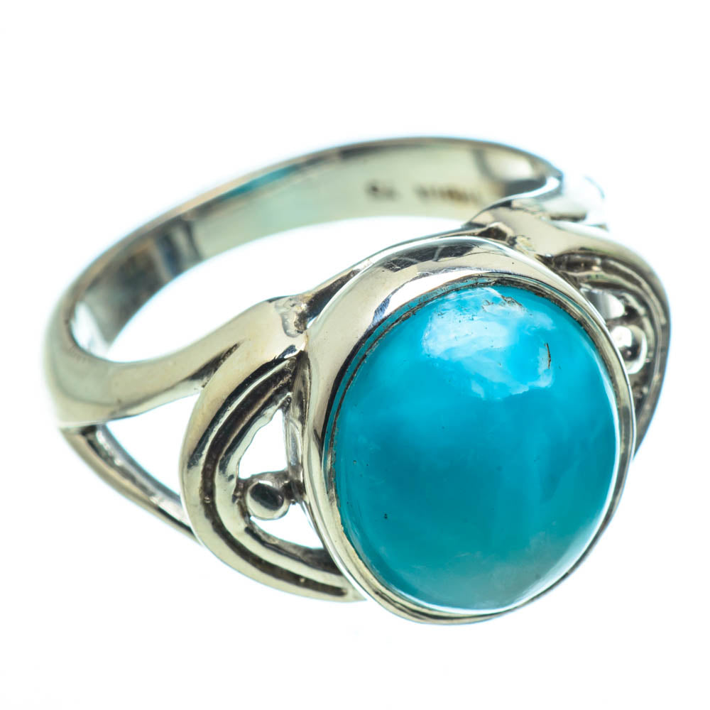 Larimar Rings handcrafted by Anasilvercos - RING28936