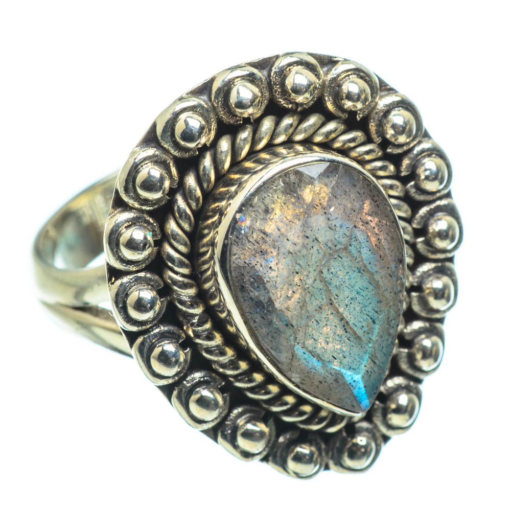 Labradorite Rings handcrafted by Anasilvercos - RING28962