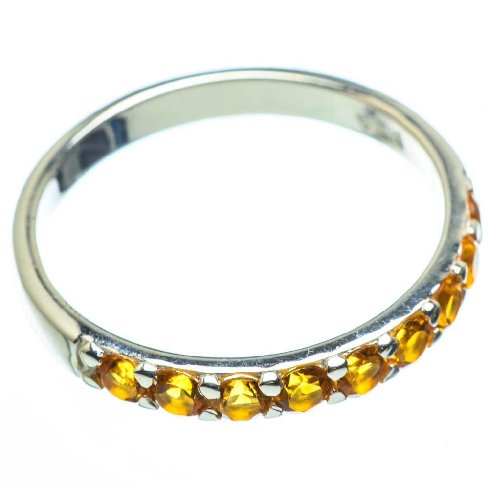 Citrine Rings handcrafted by Anasilvercos - RING29043