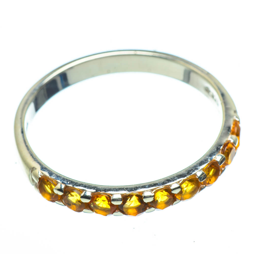 Citrine Rings handcrafted by Anasilvercos - RING29082