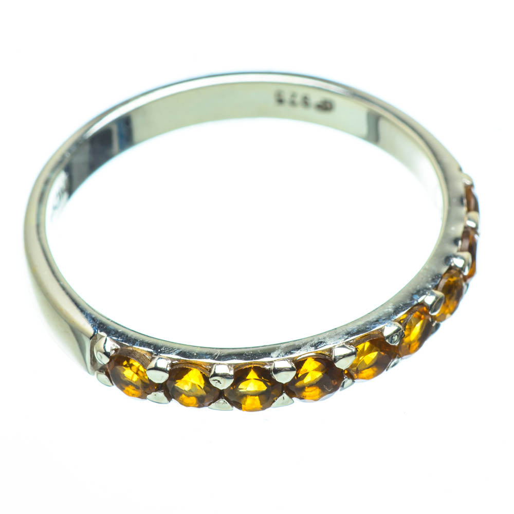 Citrine Rings handcrafted by Anasilvercos - RING29086