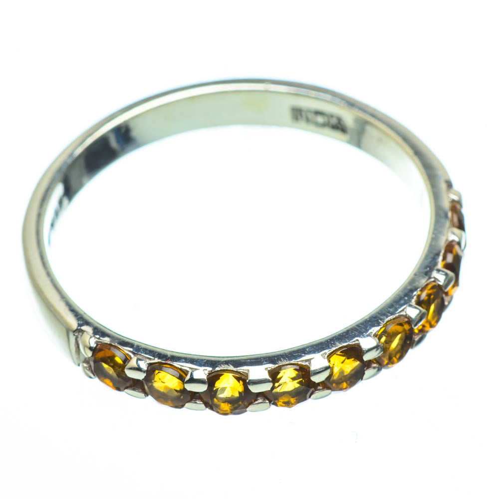 Citrine Rings handcrafted by Anasilvercos - RING29105