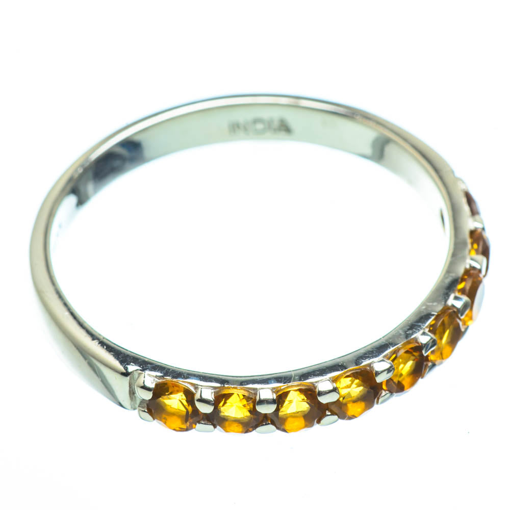 Citrine Rings handcrafted by Anasilvercos - RING29116