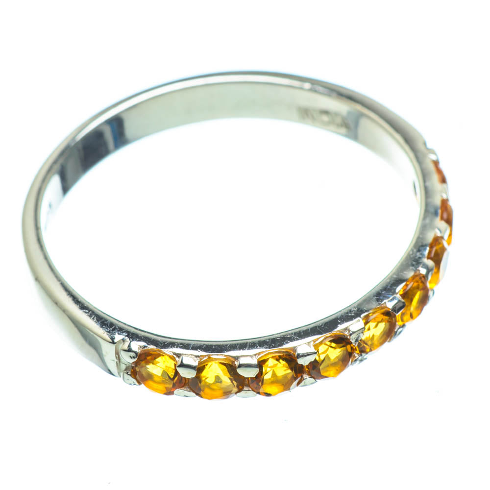 Citrine Rings handcrafted by Anasilvercos - RING29139
