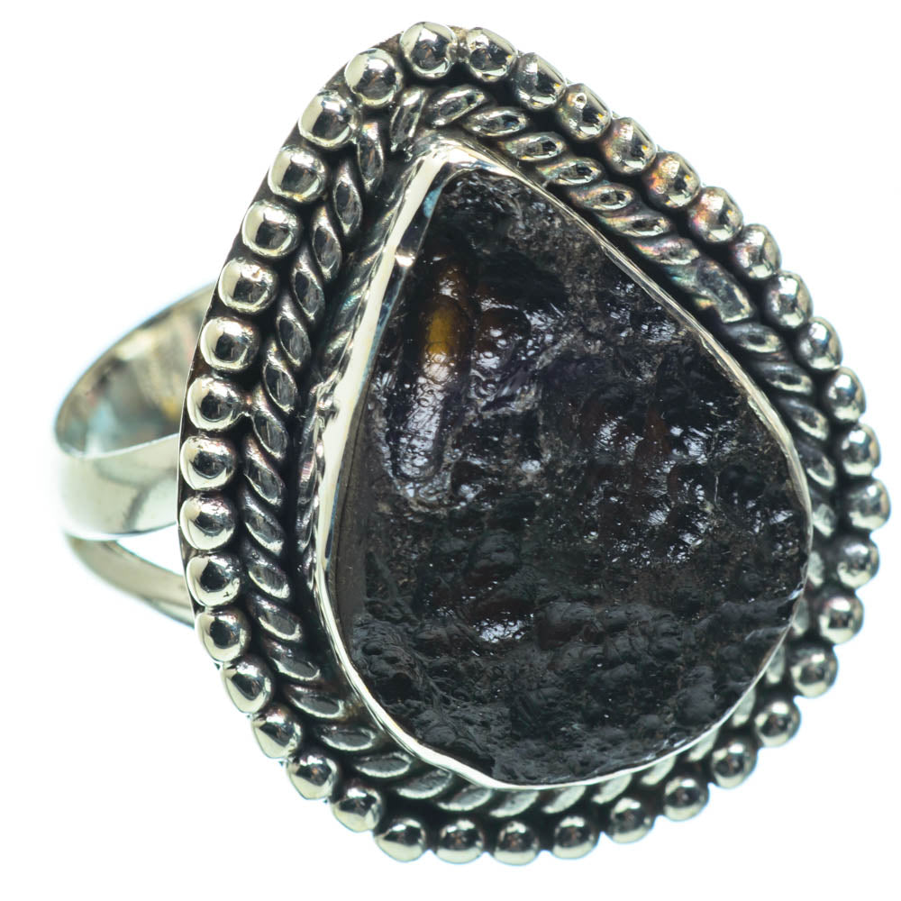 Tektite Rings handcrafted by Anasilvercos - RING29239