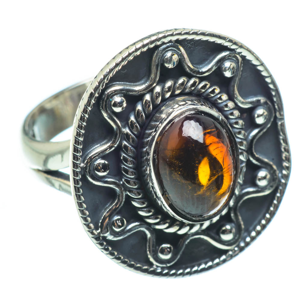 Smoky Quartz Rings handcrafted by Anasilvercos - RING29297