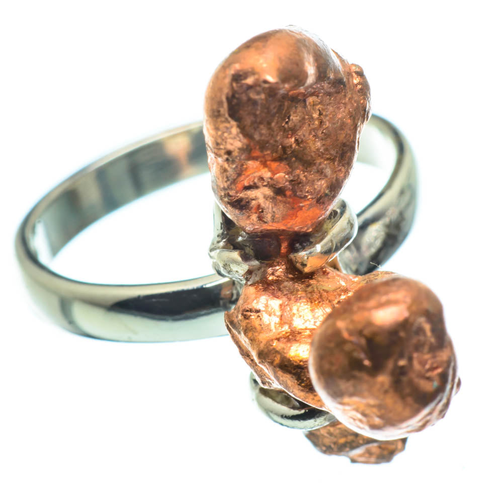 Splash Copper Rings handcrafted by Anasilvercos - RING29302
