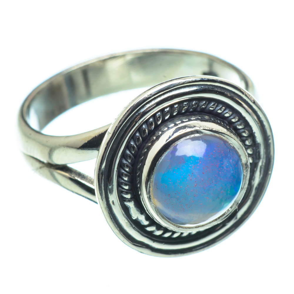 Ethiopian Opal Rings handcrafted by Anasilvercos - RING29318