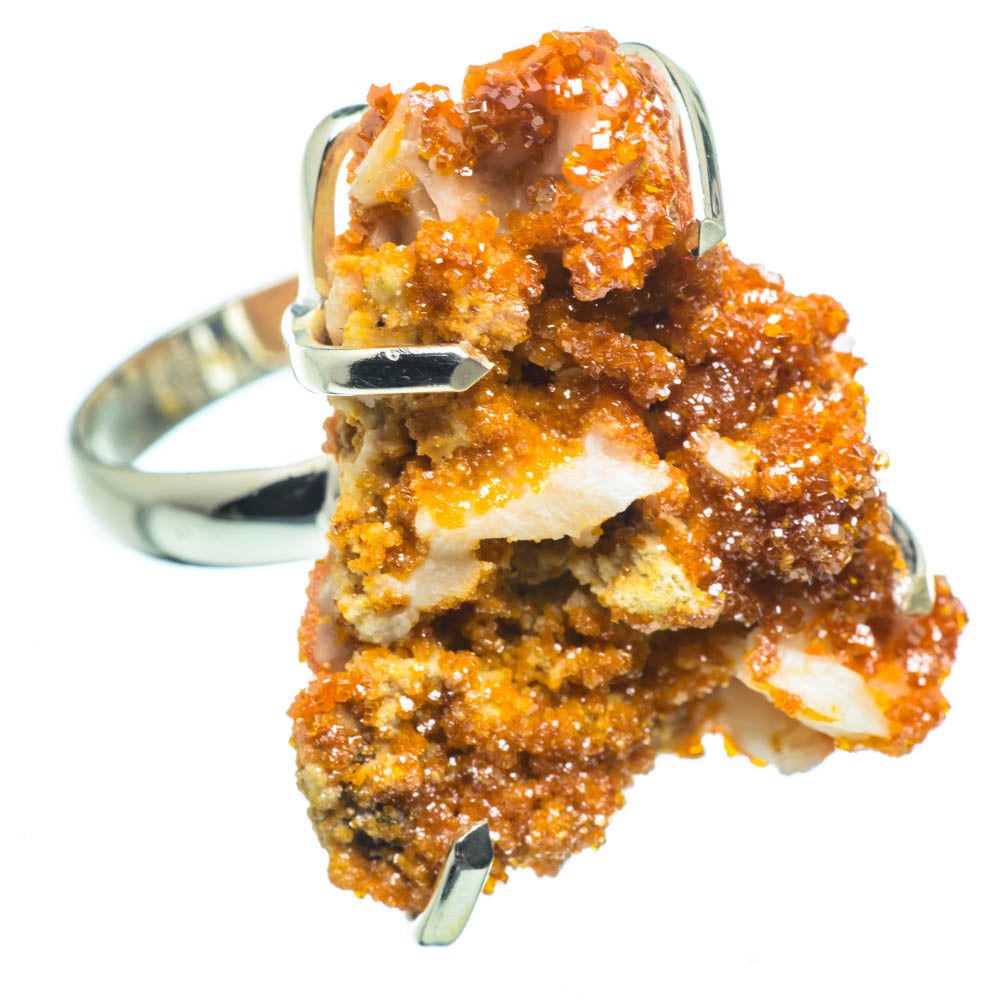 Vanadinite Rings handcrafted by Anasilvercos - RING29379
