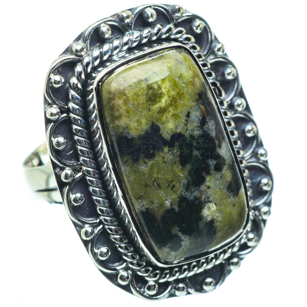 Serpentine Rings handcrafted by Anasilvercos - RING29485